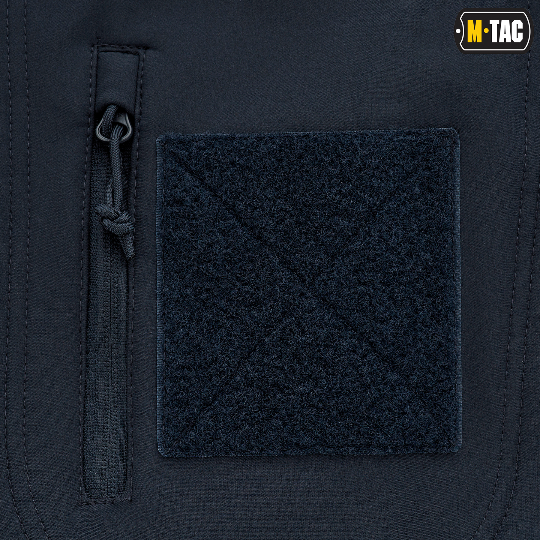 M-Tac куртка Soft Shell с подстежкой Dark Navy Blue — 14