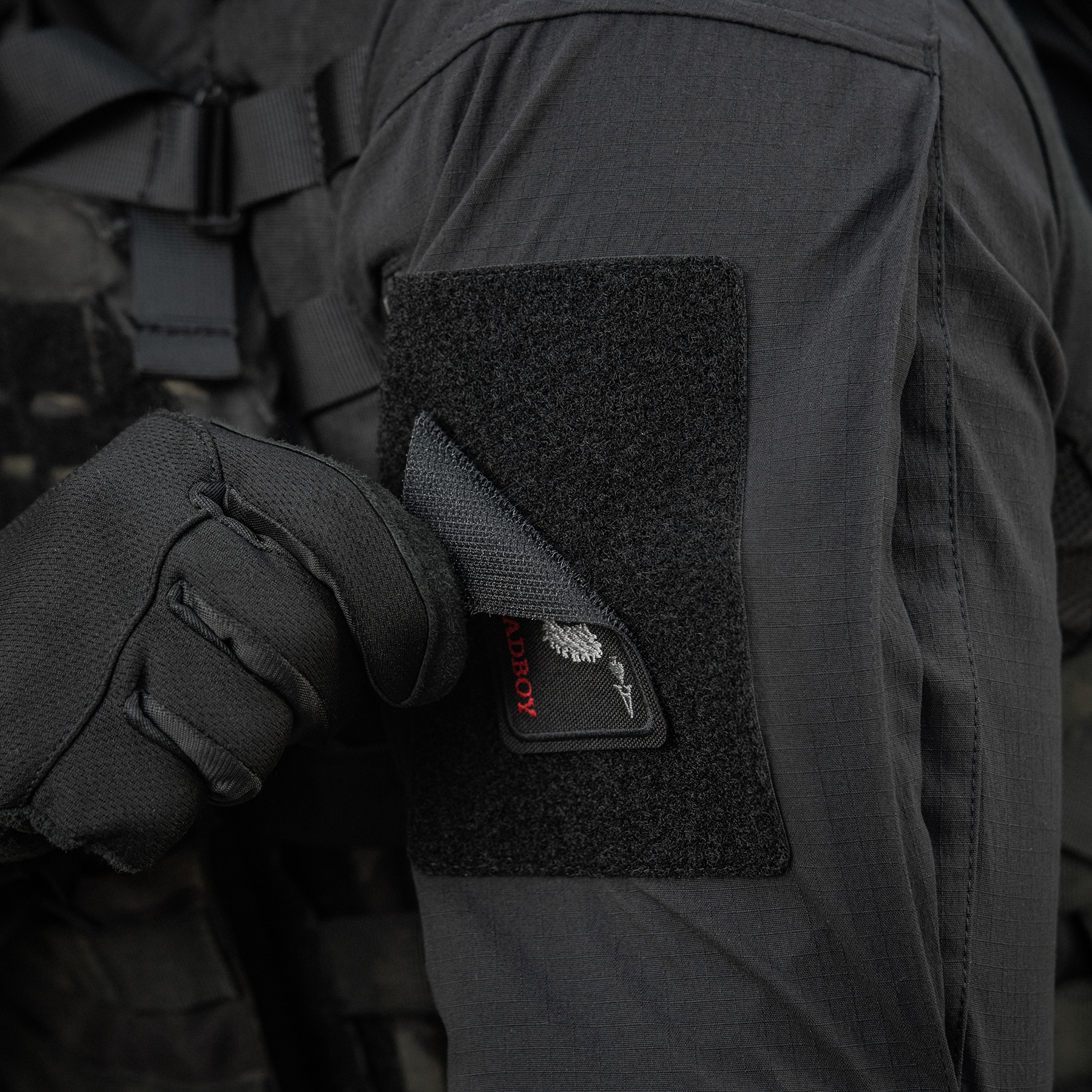 M-Tac нашивка Bad Boy (вишивка) Black — 8