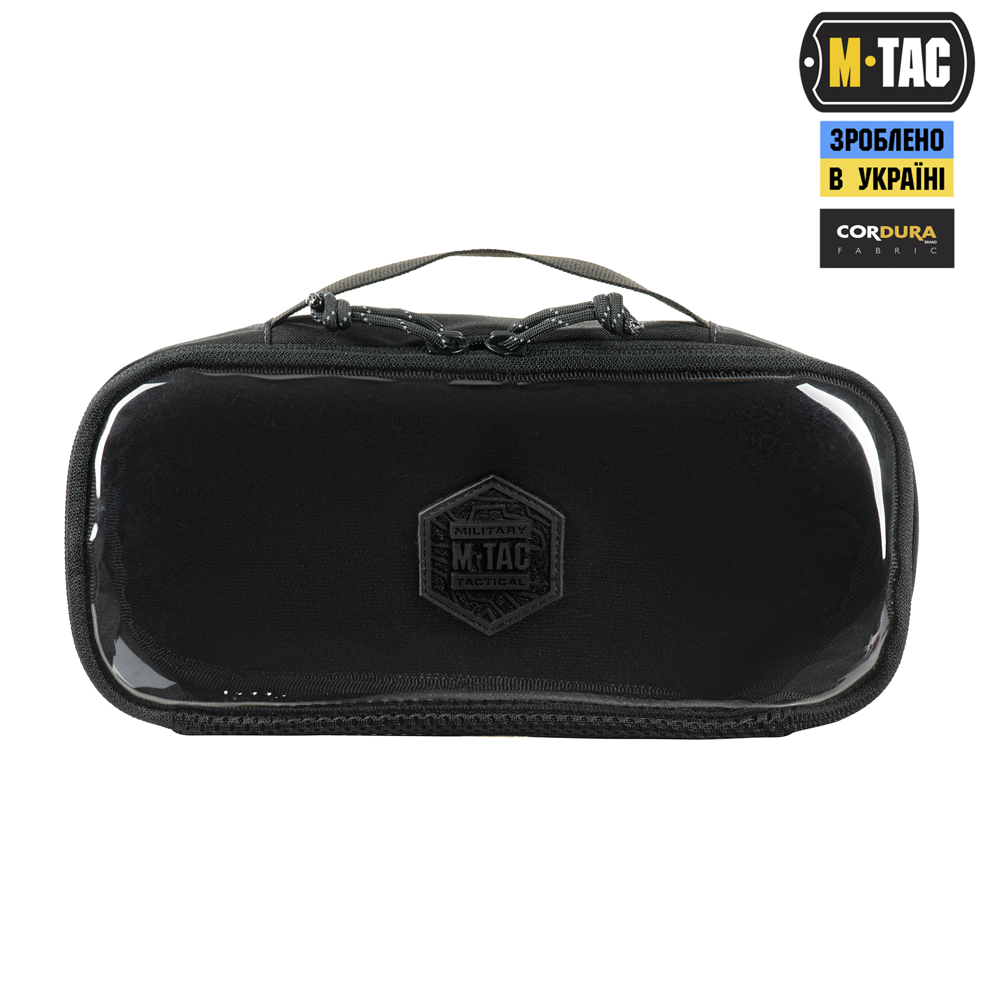 M-Tac органайзер утилитарный прозрачный Elite Medium Gen.II Black — 3