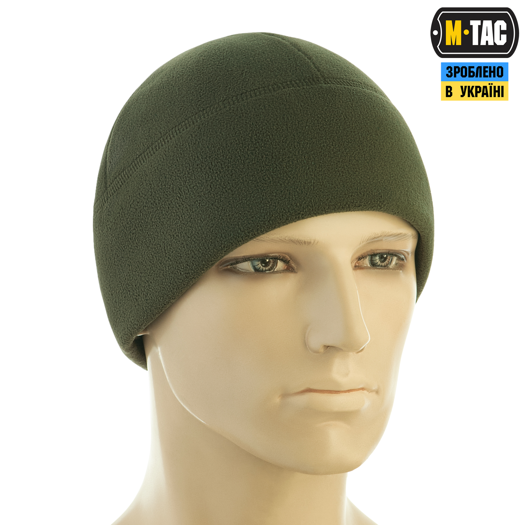 M-Tac шапка Watch Cap Elite флис (320г/м2) with Slimtex Army Olive — 4