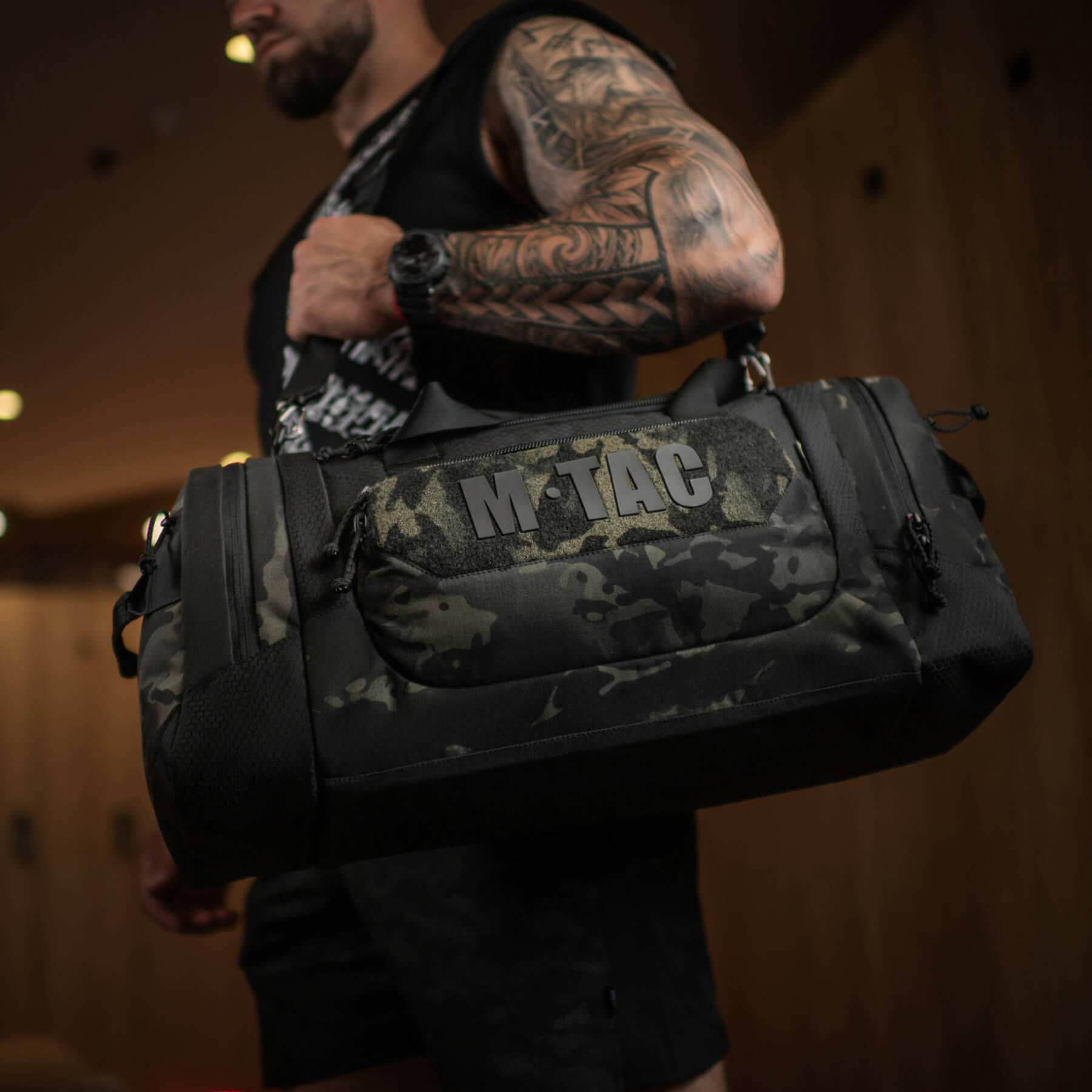 M-Tac сумка-баул Sport 38л Elite Multicam Black — 33