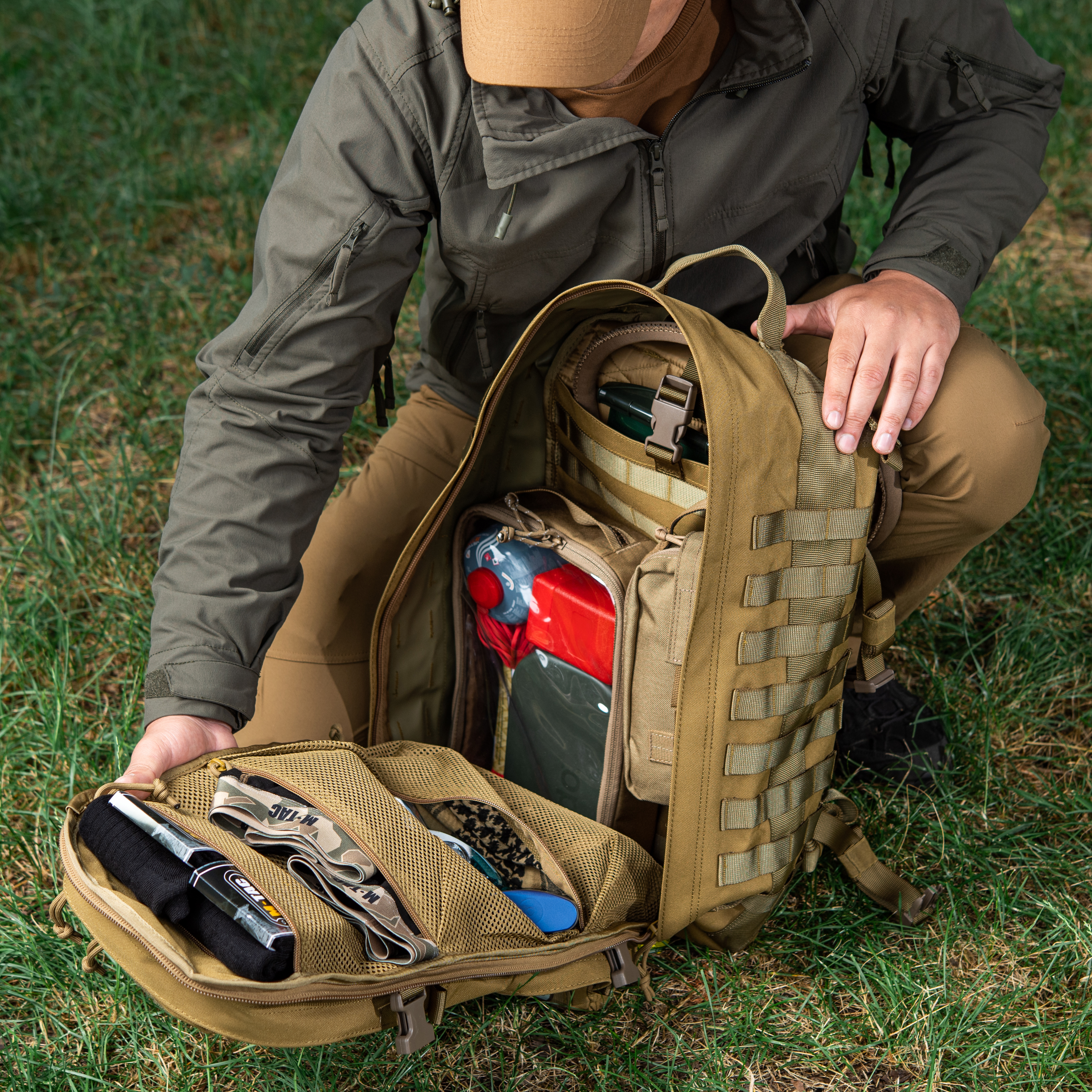 M-Tac рюкзак Trooper Pack Coyote — 12