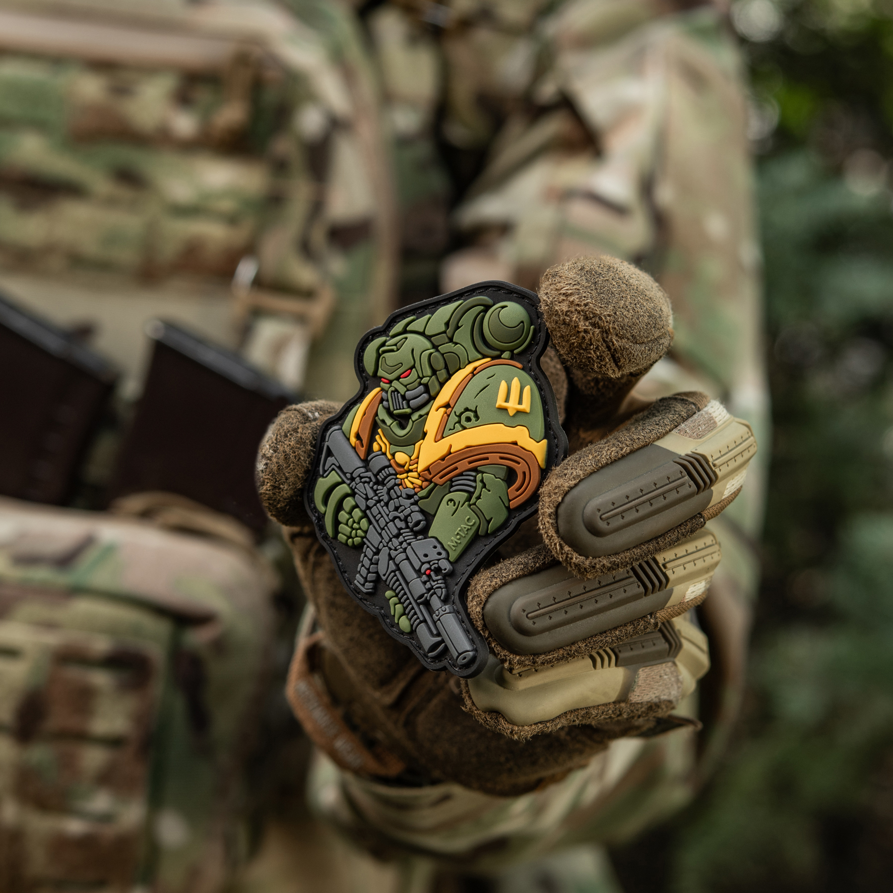 M-Tac нашивка Штурмовик Olive — 8