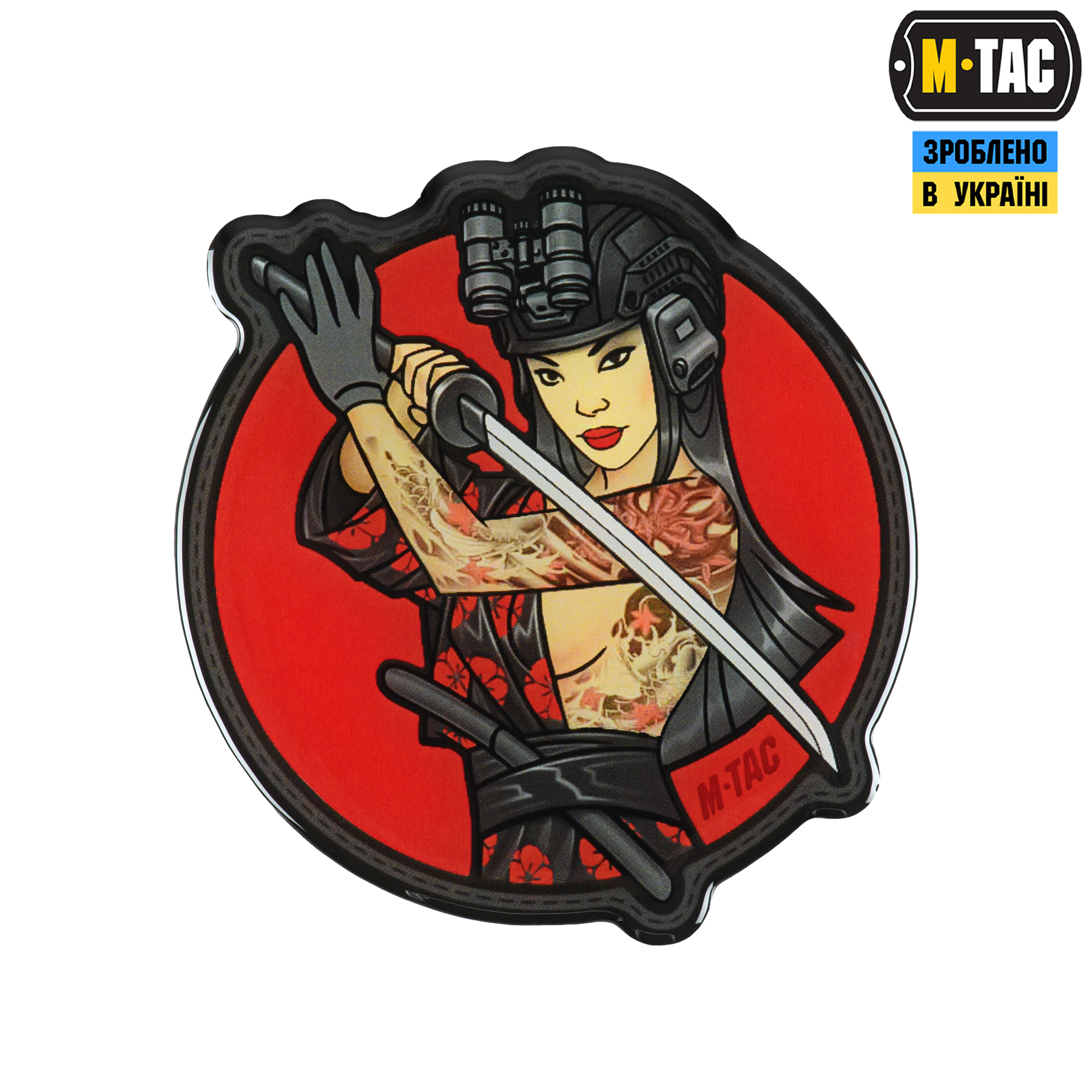 M-Tac наклейка обємна girl №3 Сітх — 2
