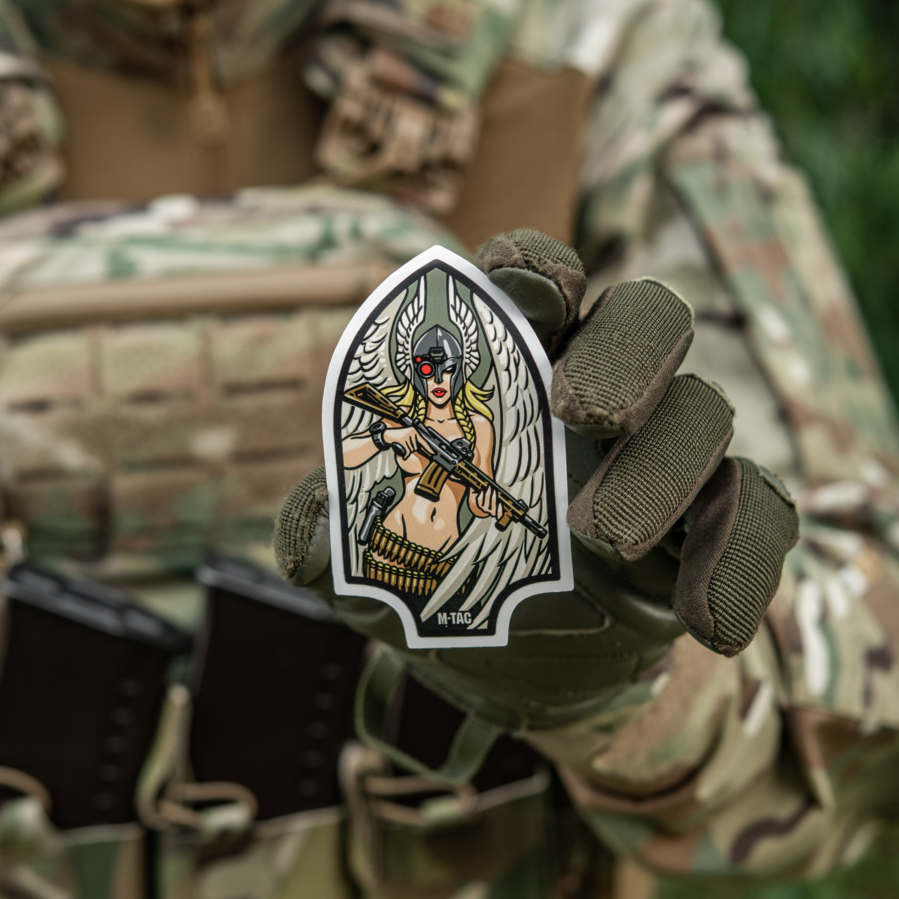 M-Tac наклейка Valkyrie Black — 3