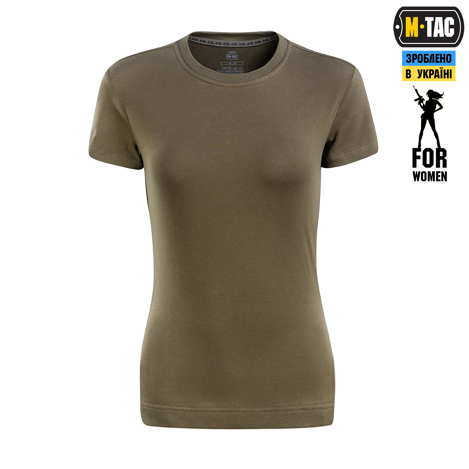 M-Tac футболка 93/7 Summer Lady Dark Olive — 3