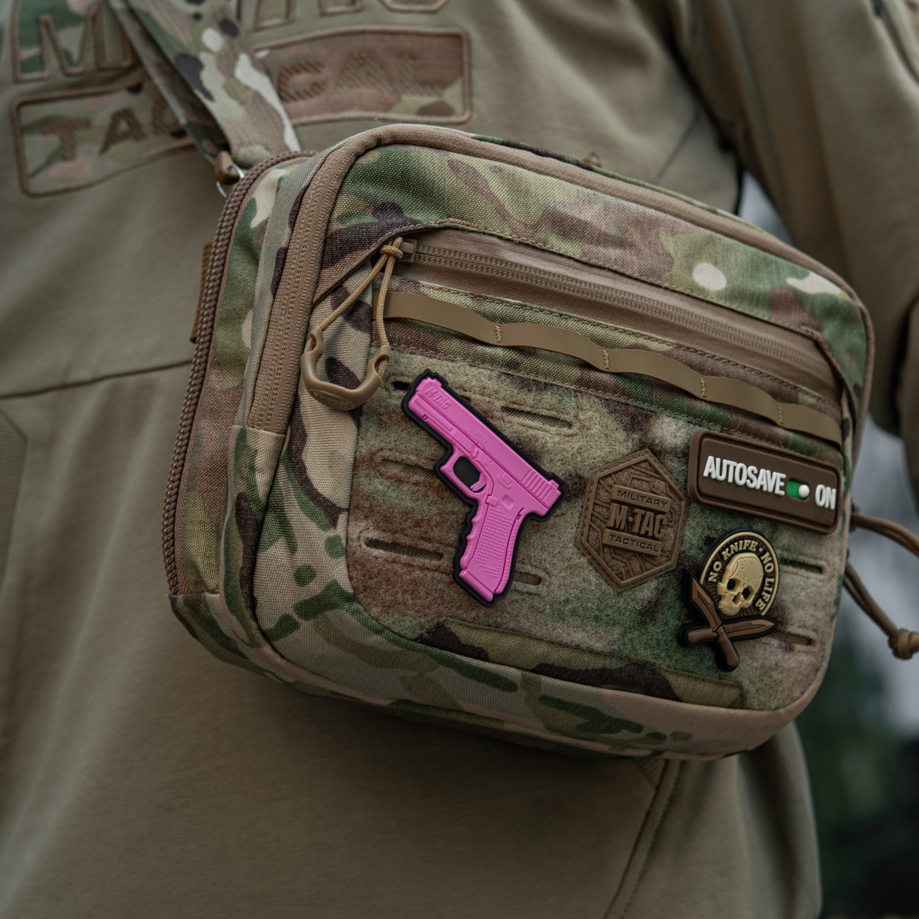 M-Tac нашивка Glock Pink — 3