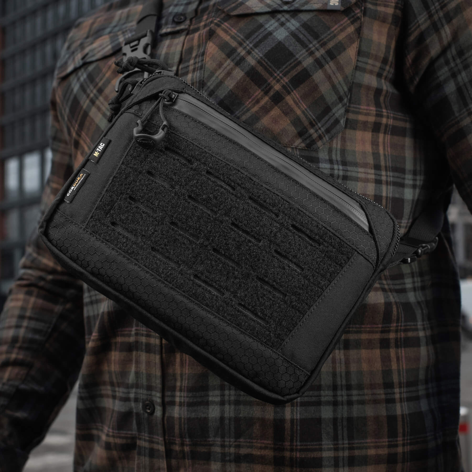 M-Tac сумка Admin Bag с липучкой Black — 16