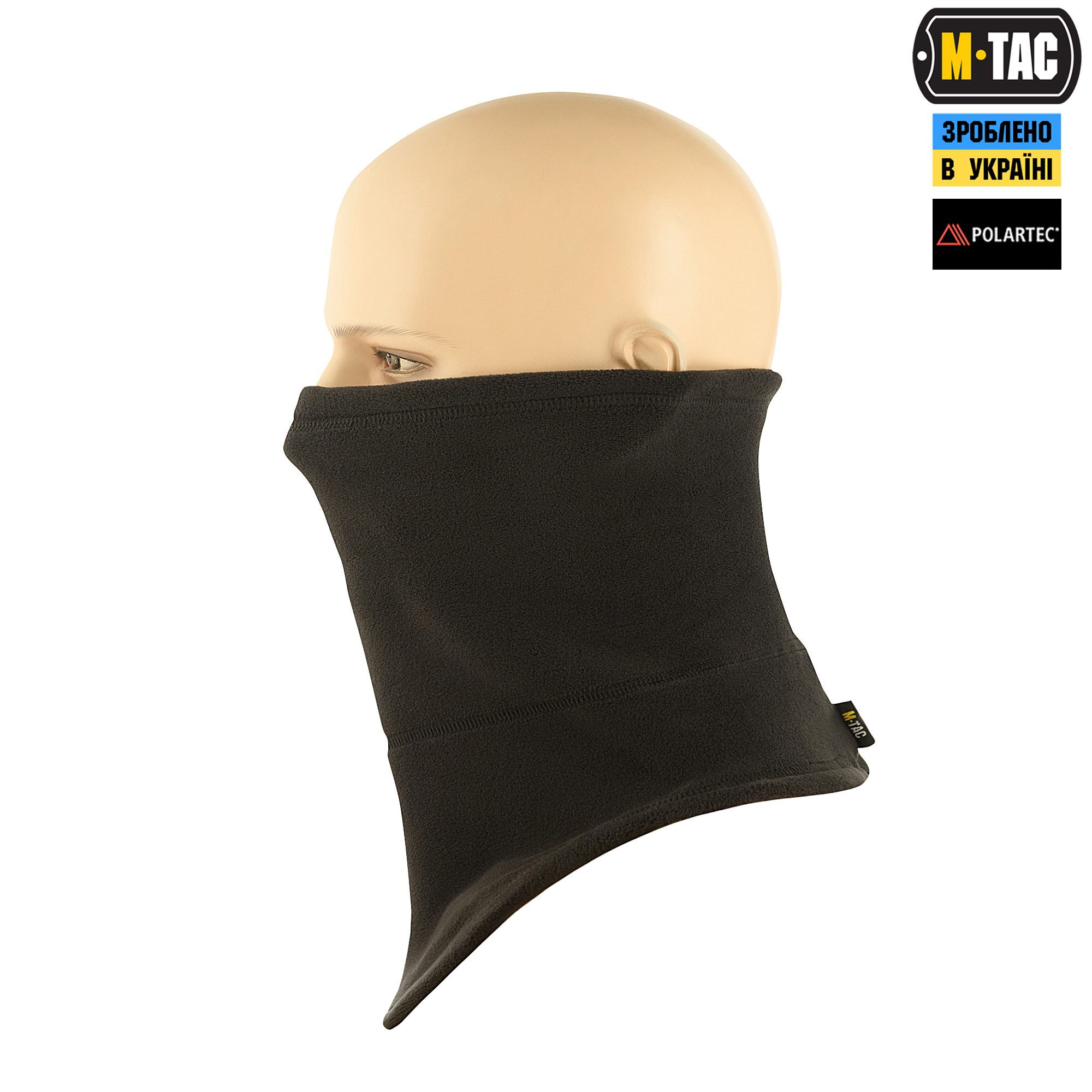 M-Tac шарф-труба анатомический Polartec Black — 4