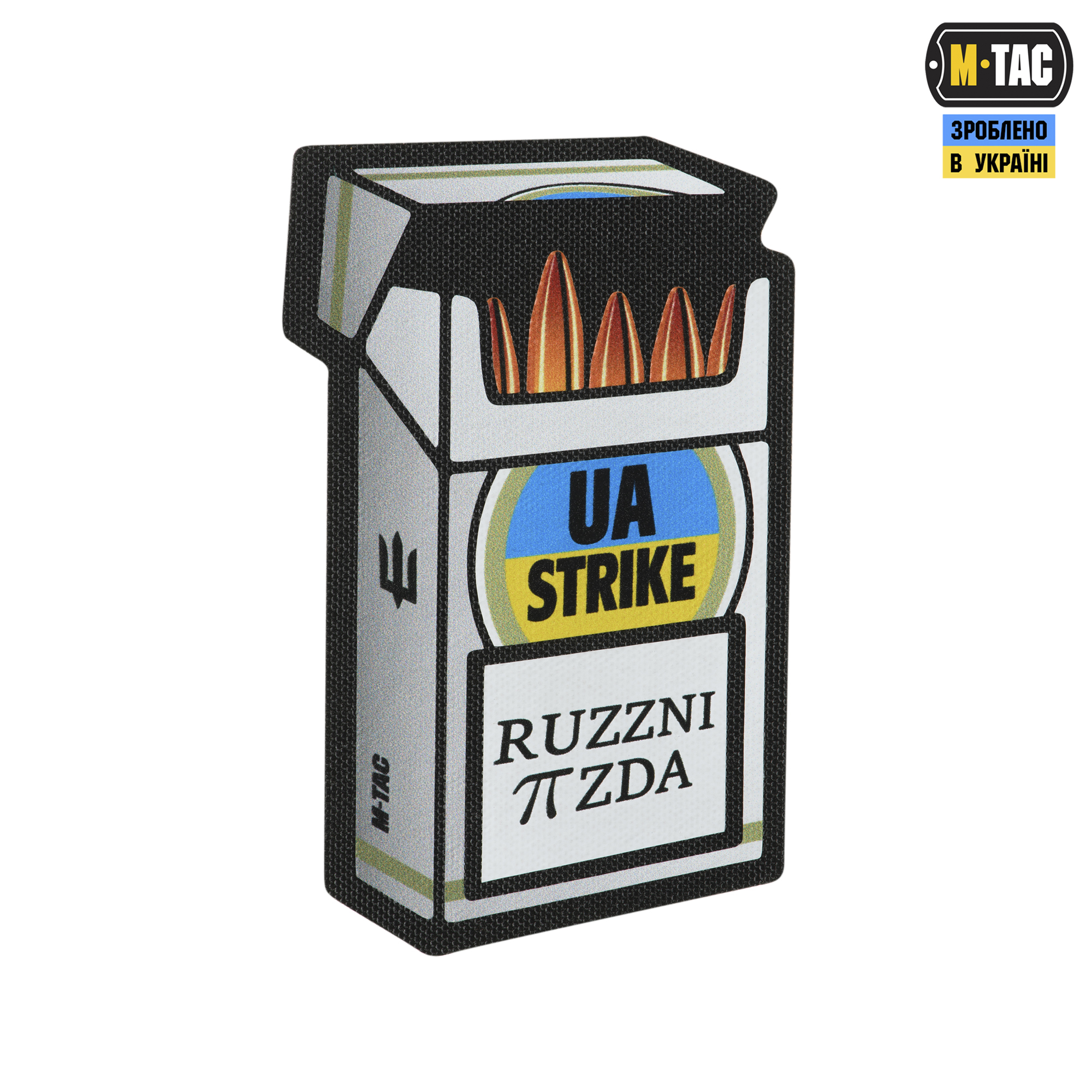 M-Tac нашивка UA STRIKE Black — 2