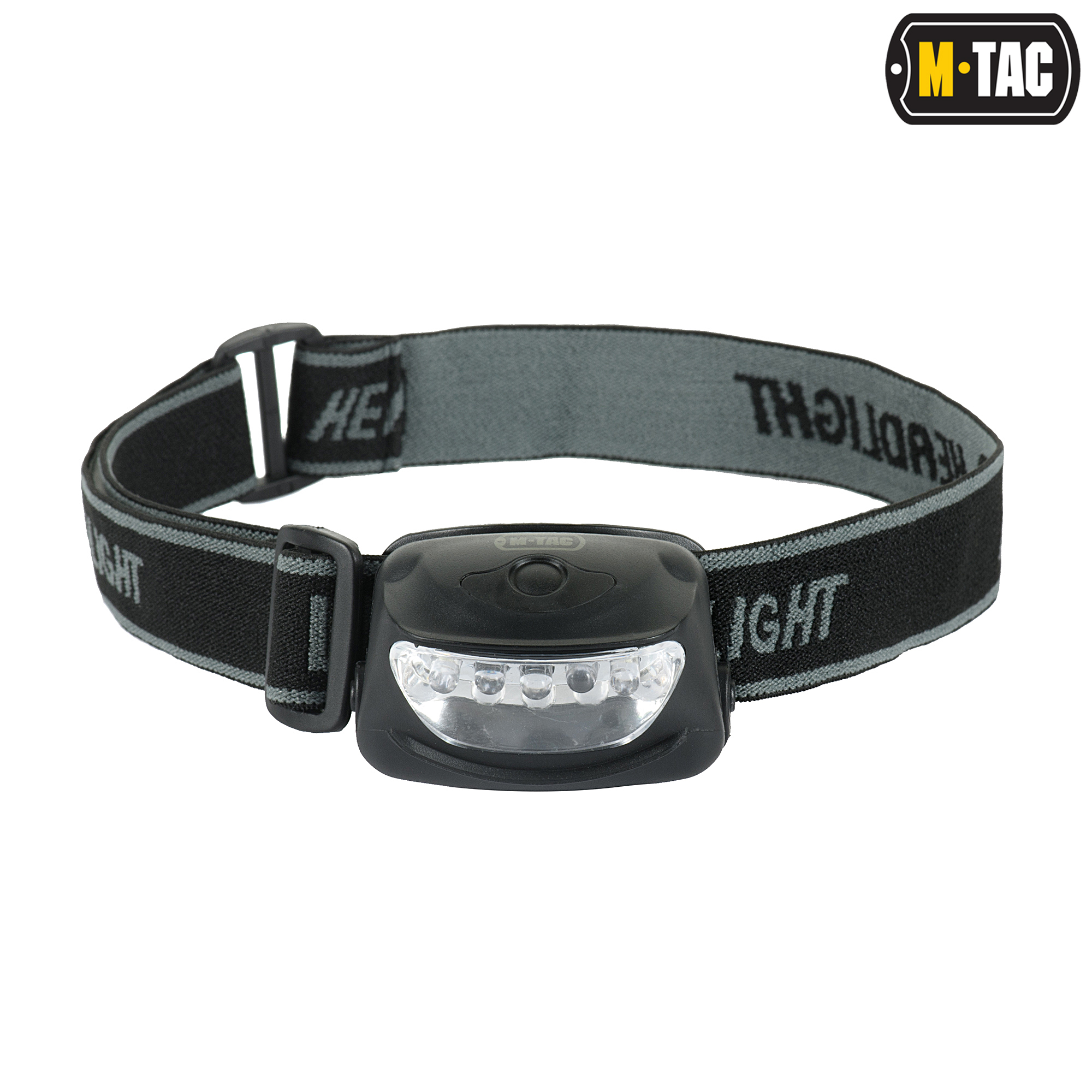 M-Tac фонарь налобный 4+1 LED Black — 4