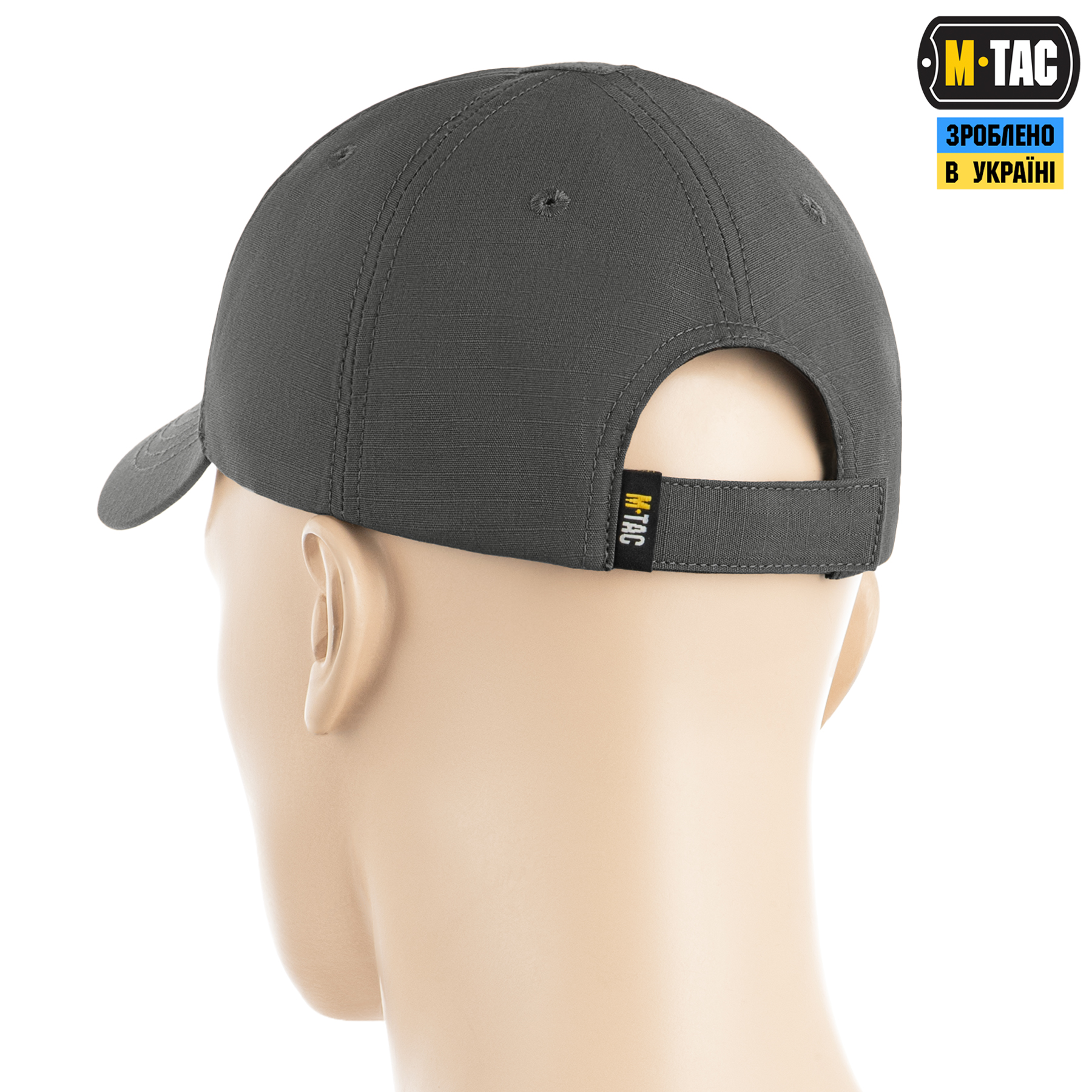 M-Tac бейсболка Elite Flex рип-стоп Wolf Grey — 3