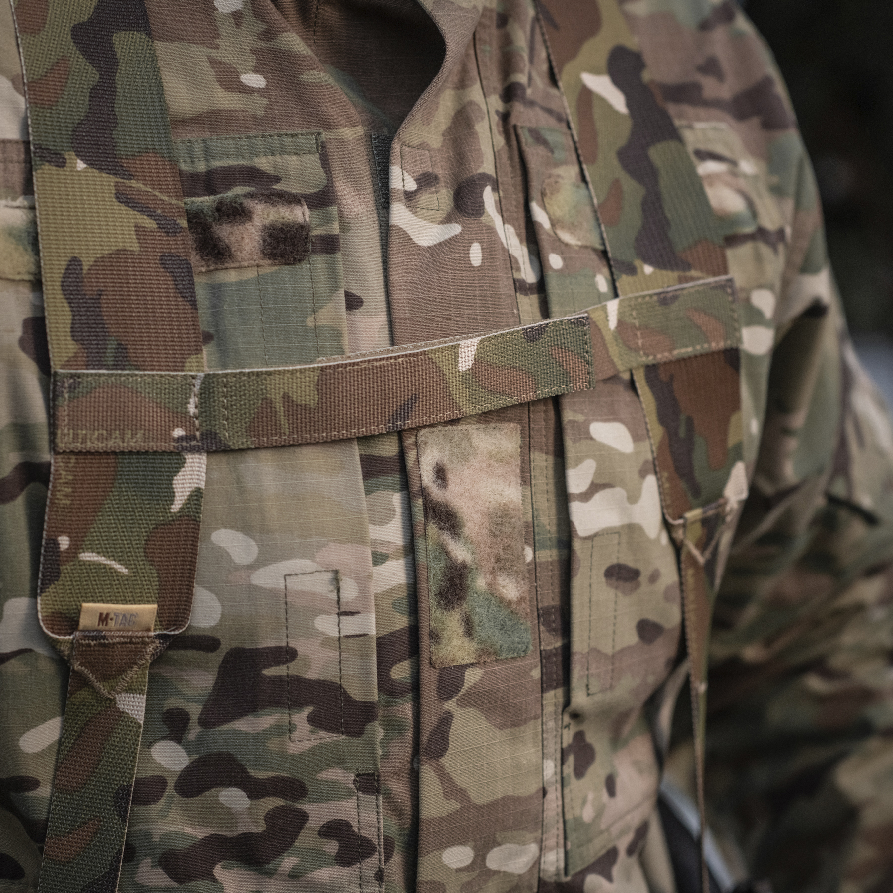 M-Tac ремни плечевые для тактического пояса Elite Multicam — 14