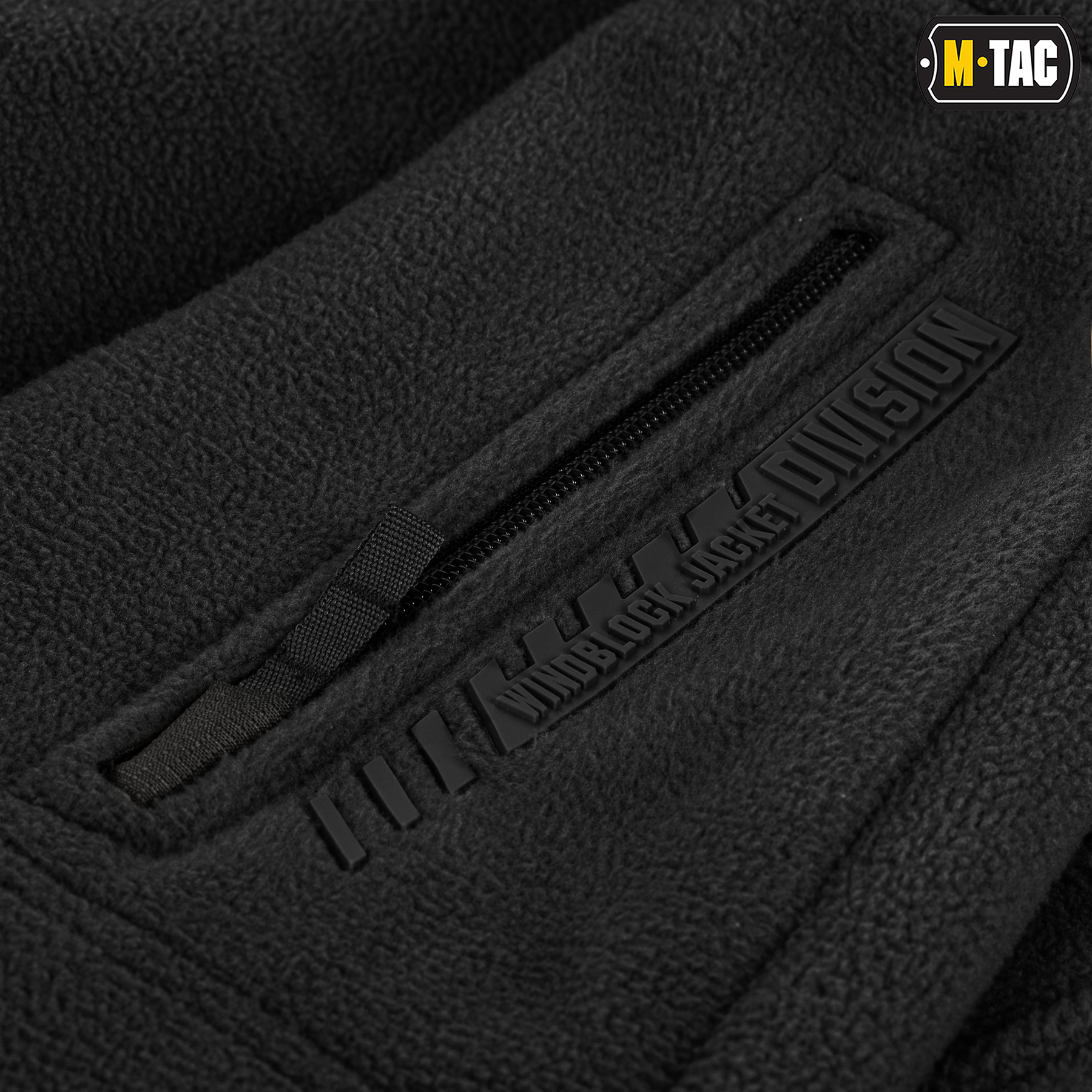 M-Tac куртка флисовая Windblock Division Gen.II Black — 12