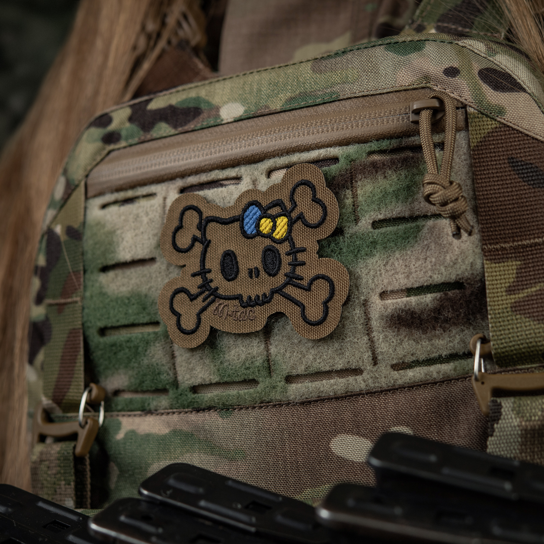 M-Tac нашивка KITTY контур (вышивка) Coyote — 4