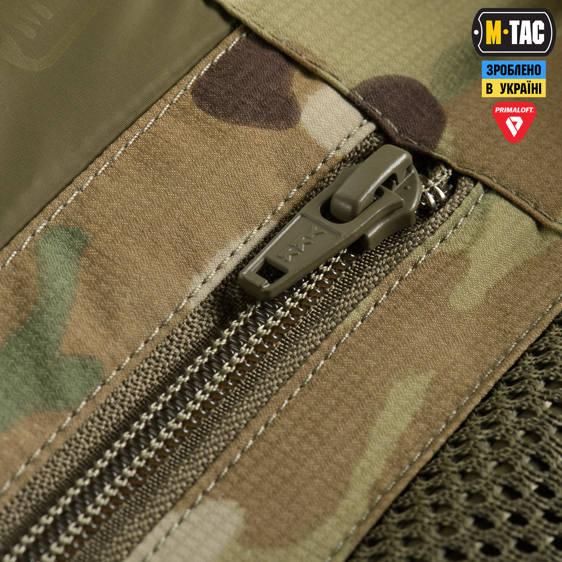M-Tac куртка зимняя Alpha Combat Pro Primaloft MC — 11