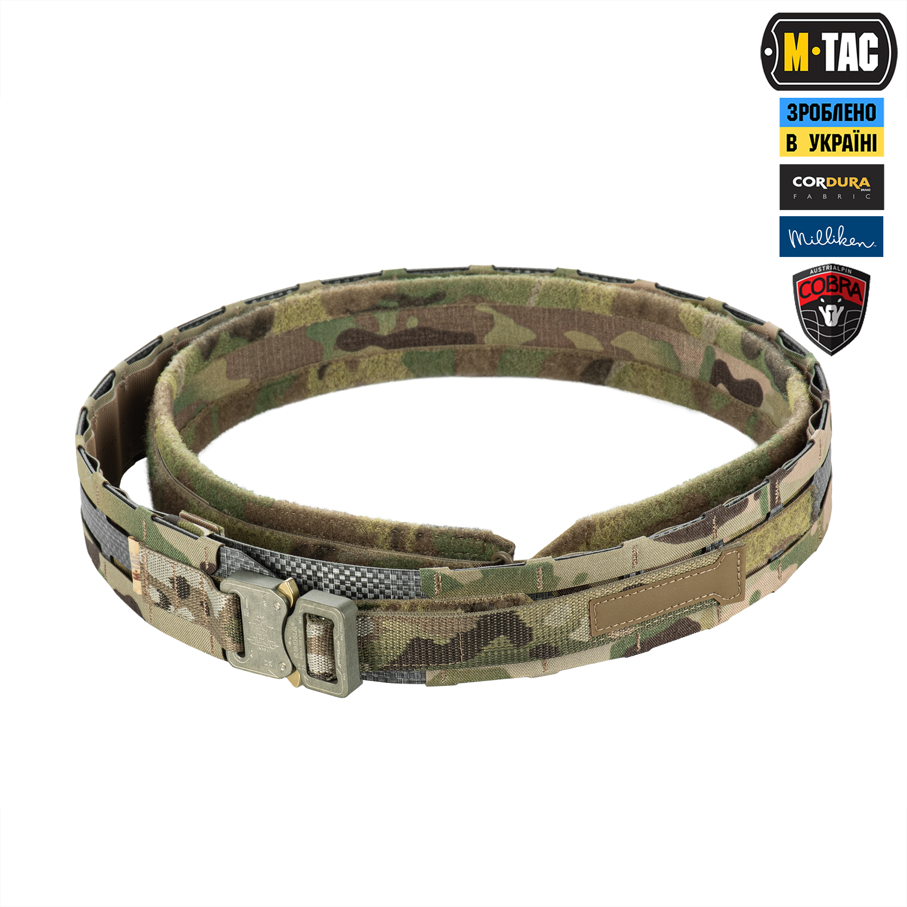 M-Tac ремень Tiger Belt Cobra Buckle Multicam — 3