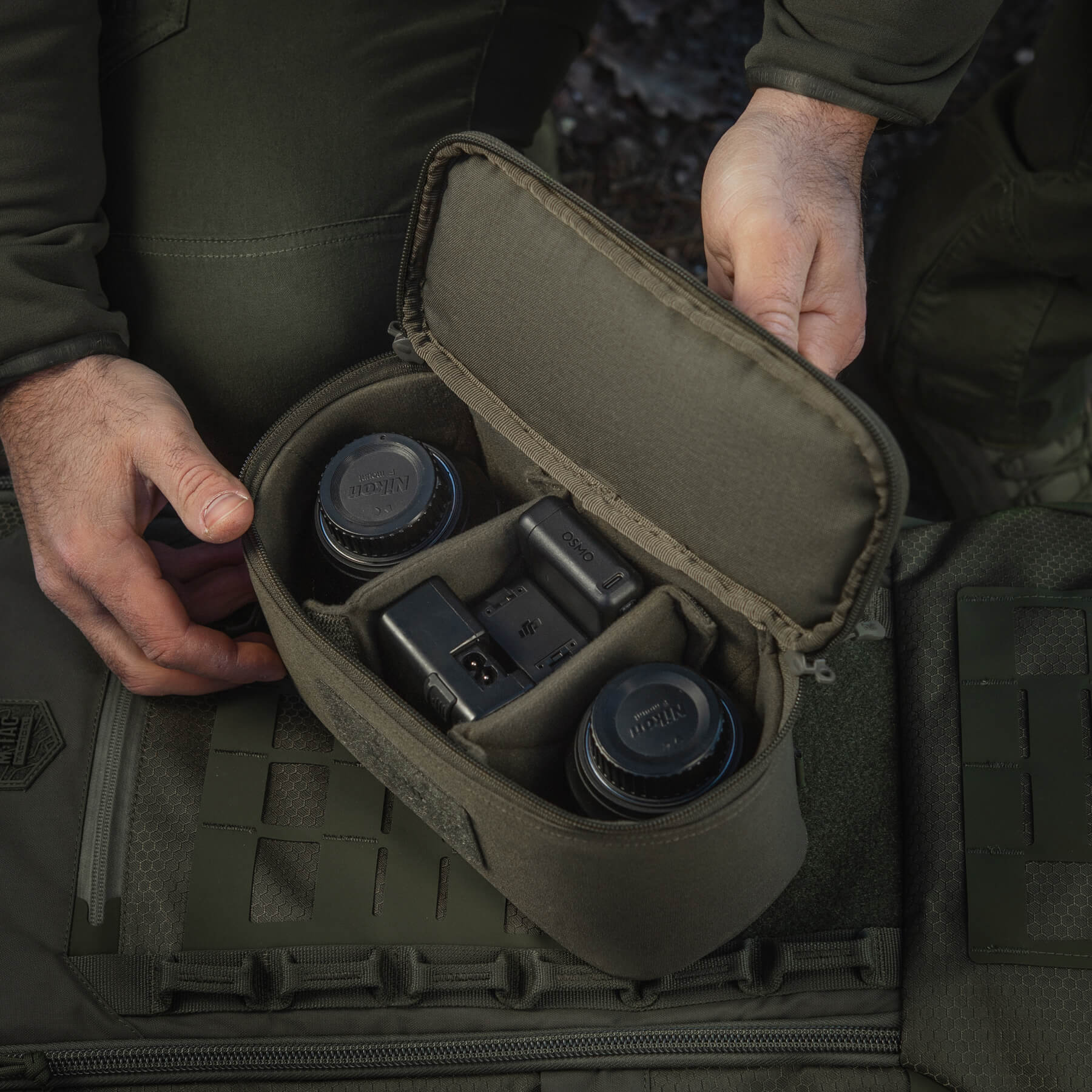 M-Tac органайзер утилитарный Hardshell Utility box S Olive — 20