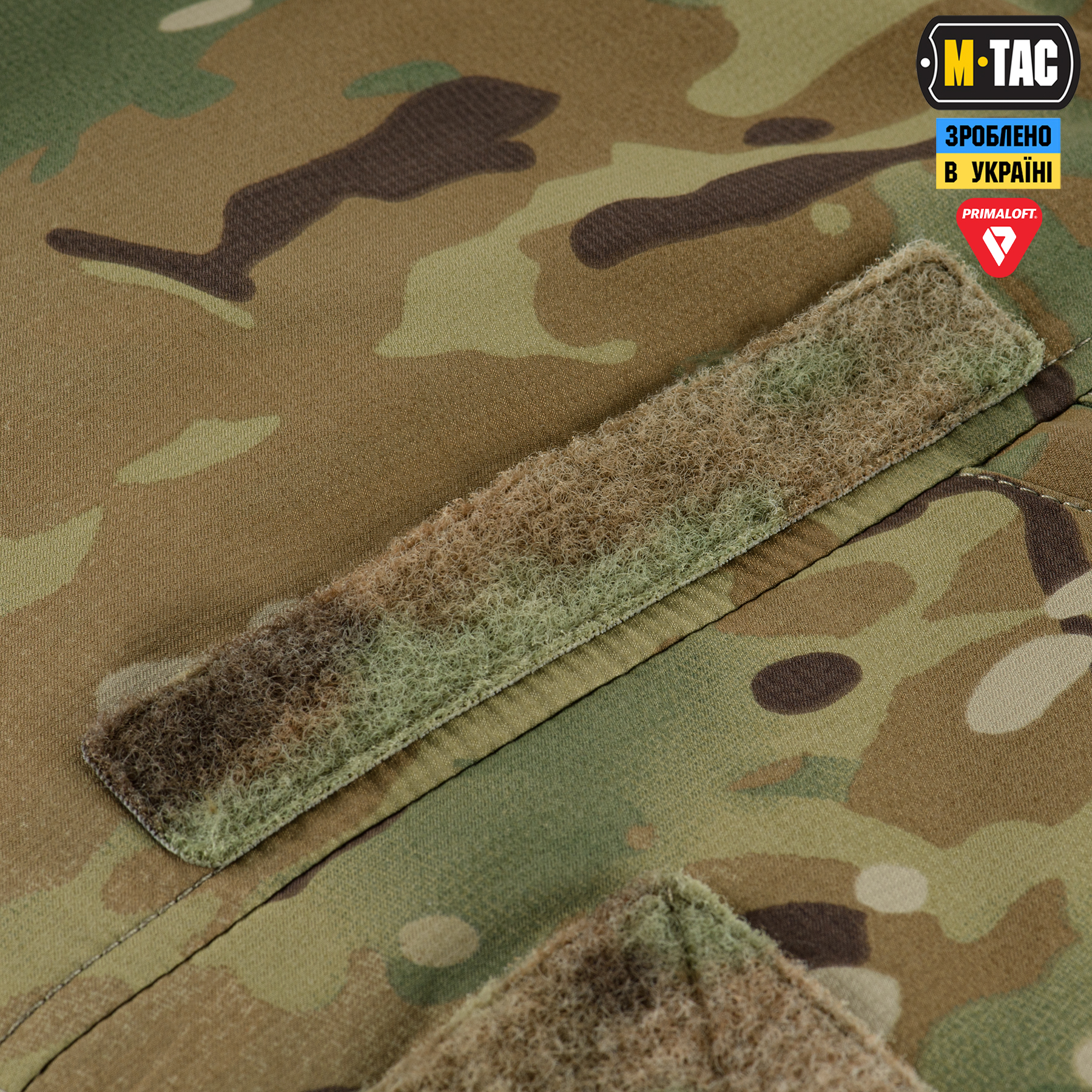 M-Tac куртка зимняя Alpha Combat Pro Primaloft MC — 9