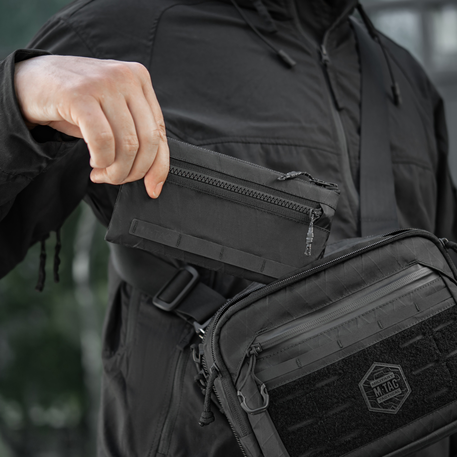 M-Tac кошелек горизонтальный X-Pac Elite Black — 13