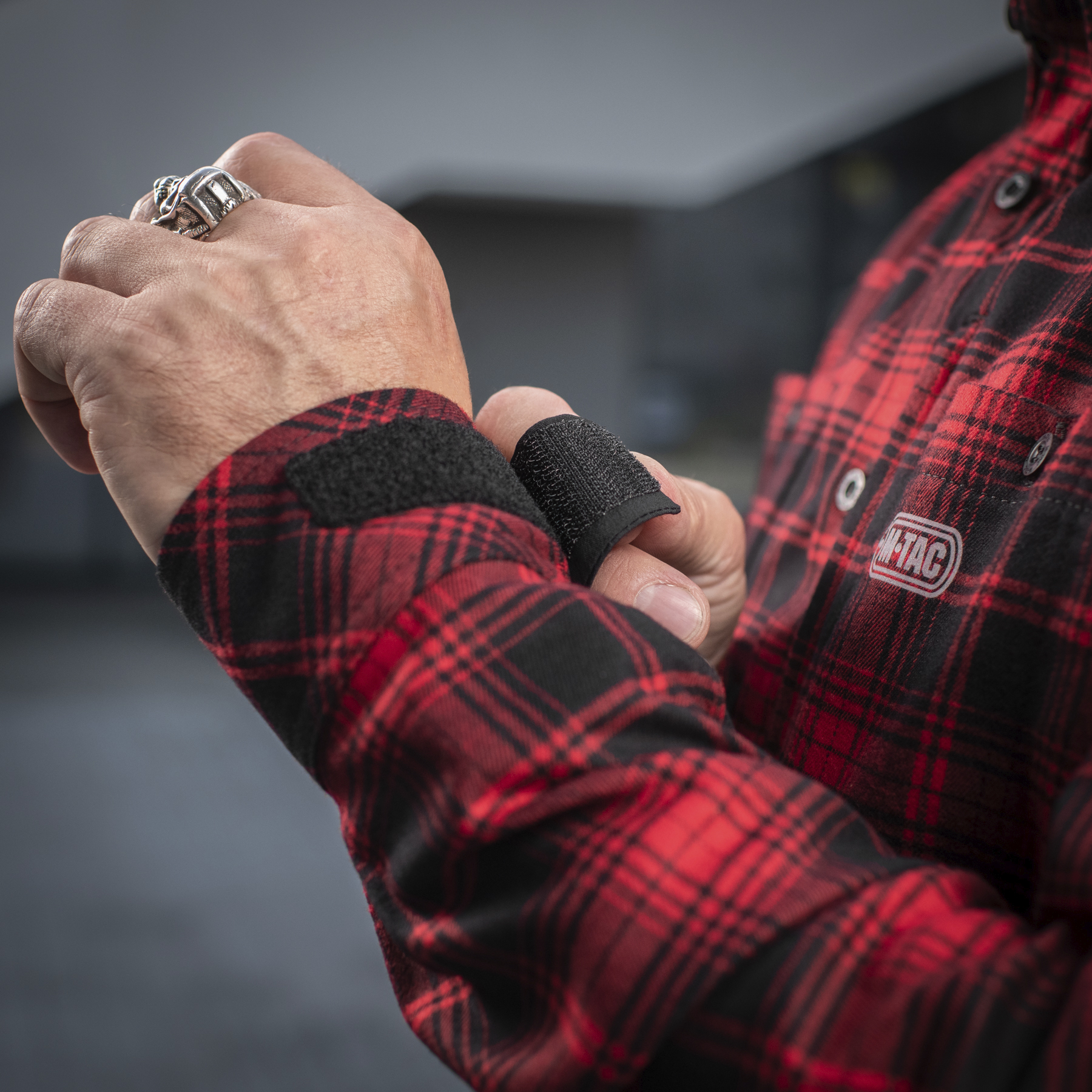 M-Tac рубашка Redneck Shirt Red/Black — 15