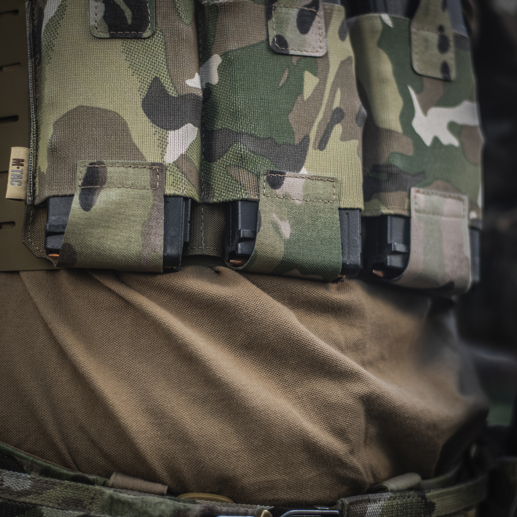 M-Tac подсумок эластичный на 3 магазина Elite Laser Cut Multicam — 8