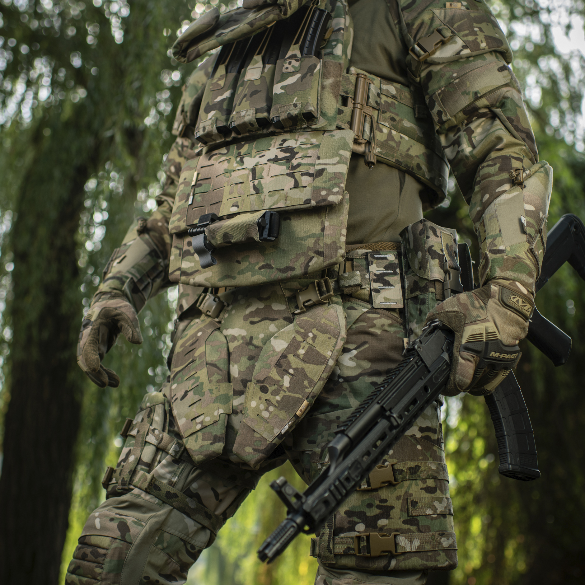 M-Tac защита живота с баллистическим пакетом 1 класс защиты (FMS) Laser Cut Multicam — 26
