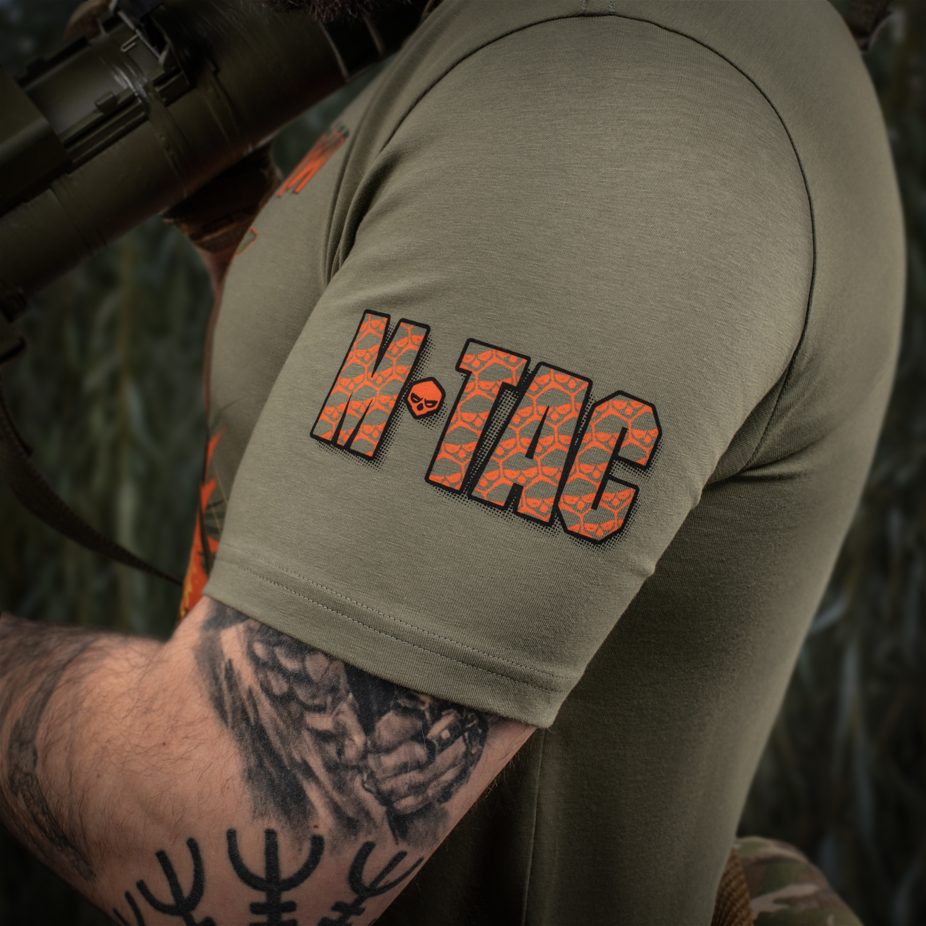 M-Tac футболка Відрив башки Light Olive — 12