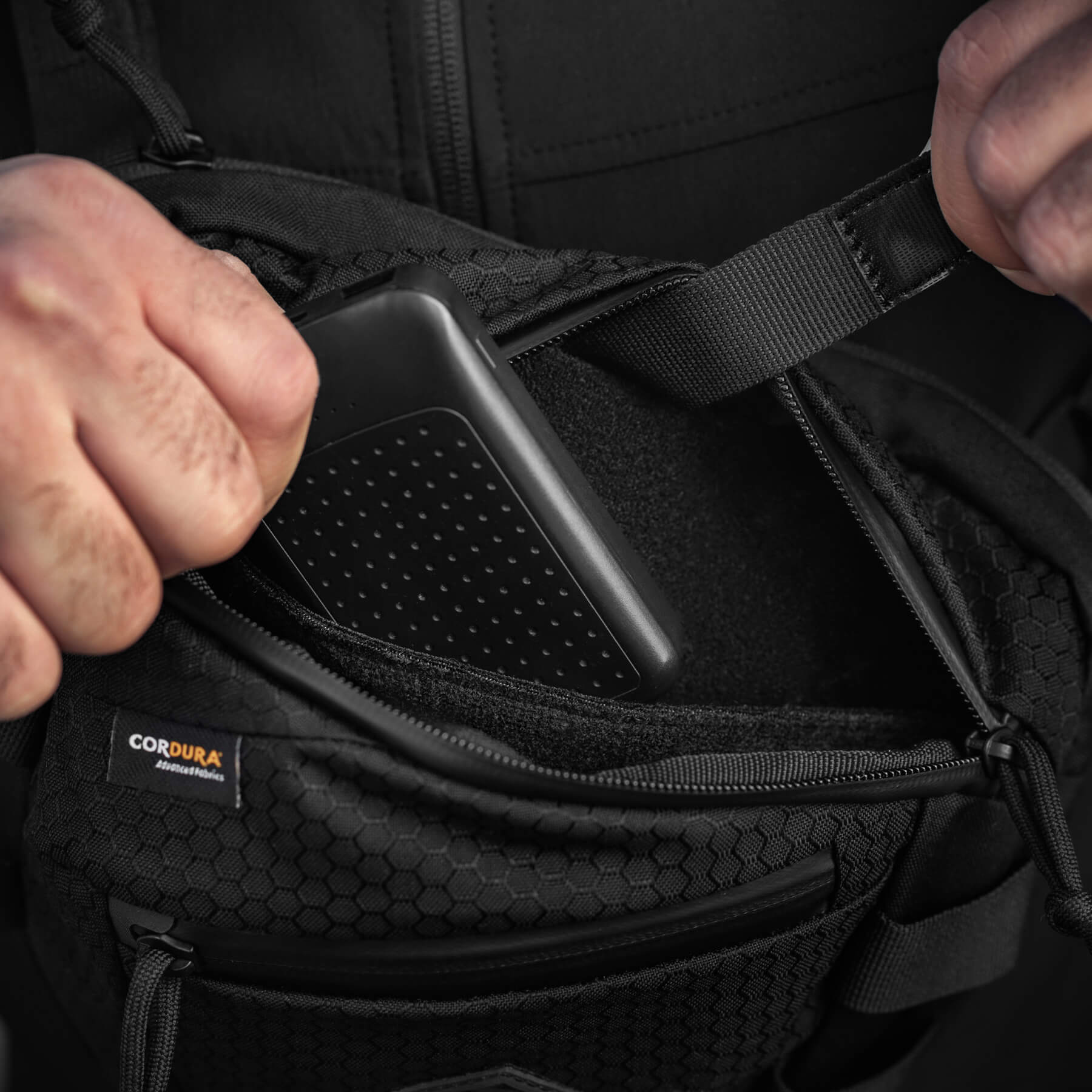 M-Tac сумка Sphaera Hex Hardsling Bag Gen.II Black — 40