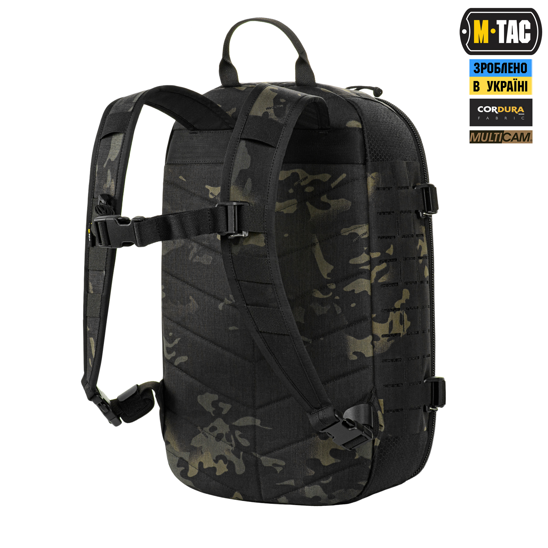 M-Tac рюкзак Sturm с эргономичными лямками X-Large Elite Gen.II Multicam Black — 5