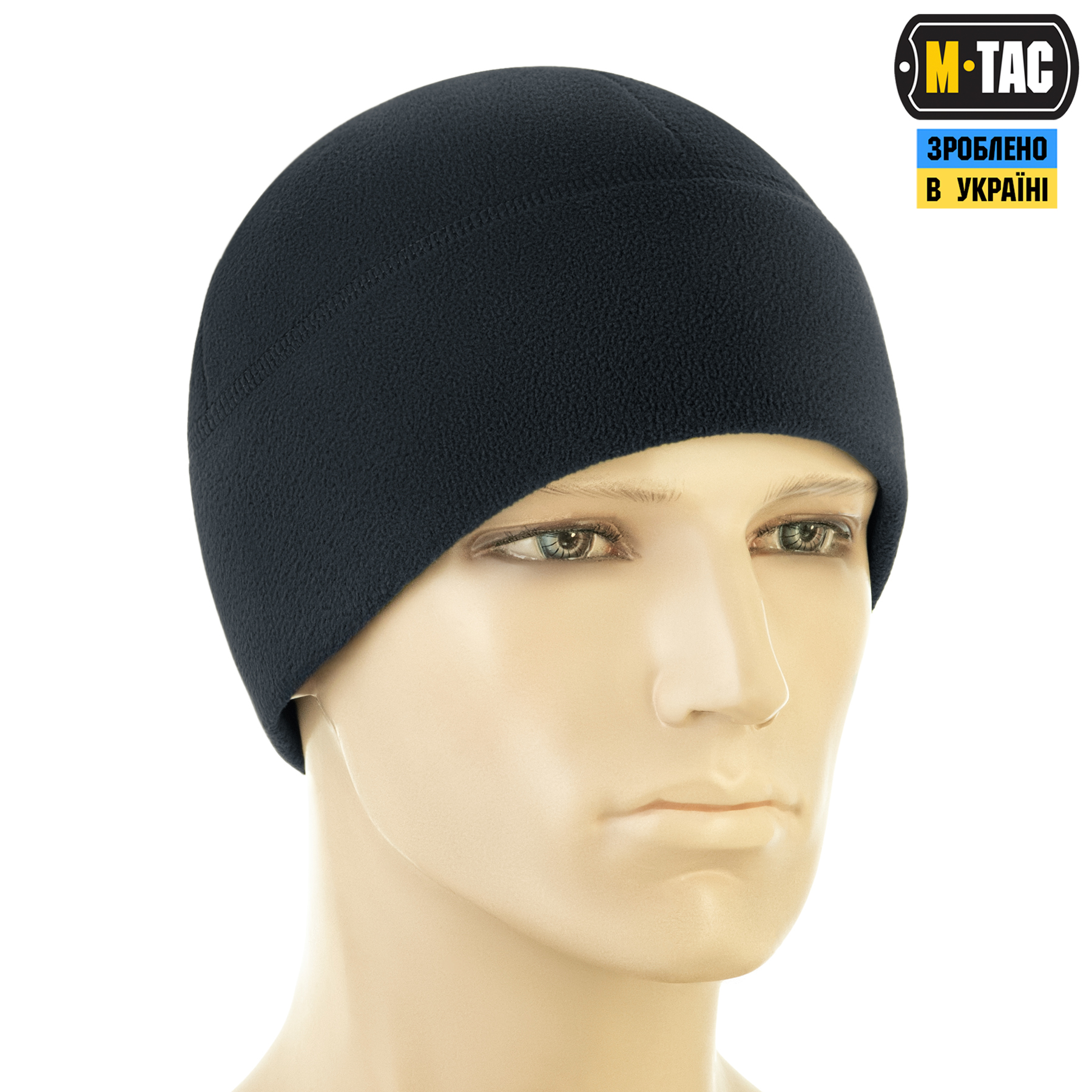 M-Tac шапка Watch Cap Elite флис (320г/м2) with Slimtex Dark Navy Blue — 4
