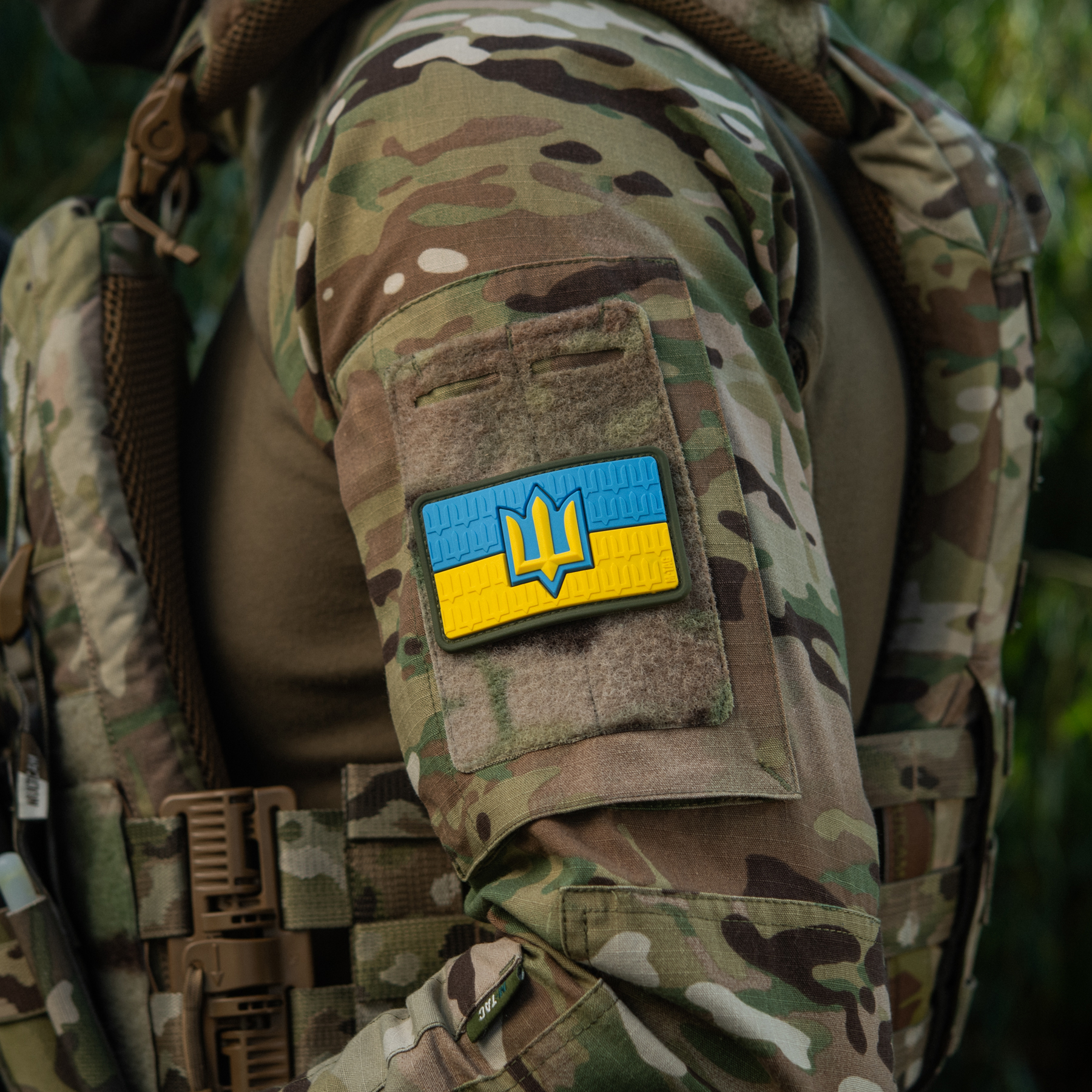 M-Tac нашивка прапор України з тризубом ЗСУ PVC full-color — 8