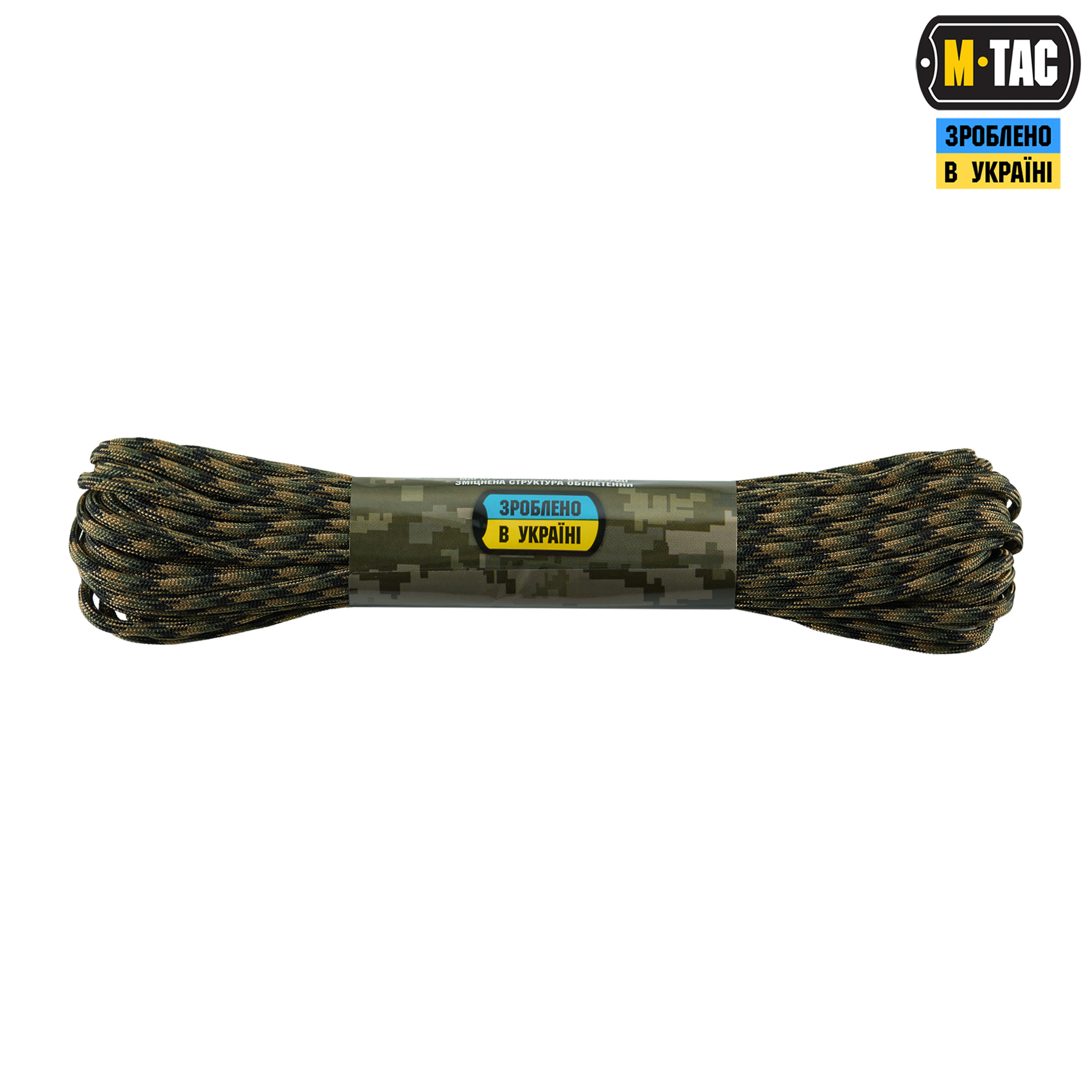 M-Tac паракорд 550 mil-spec 15m Woodland Marpat — 3