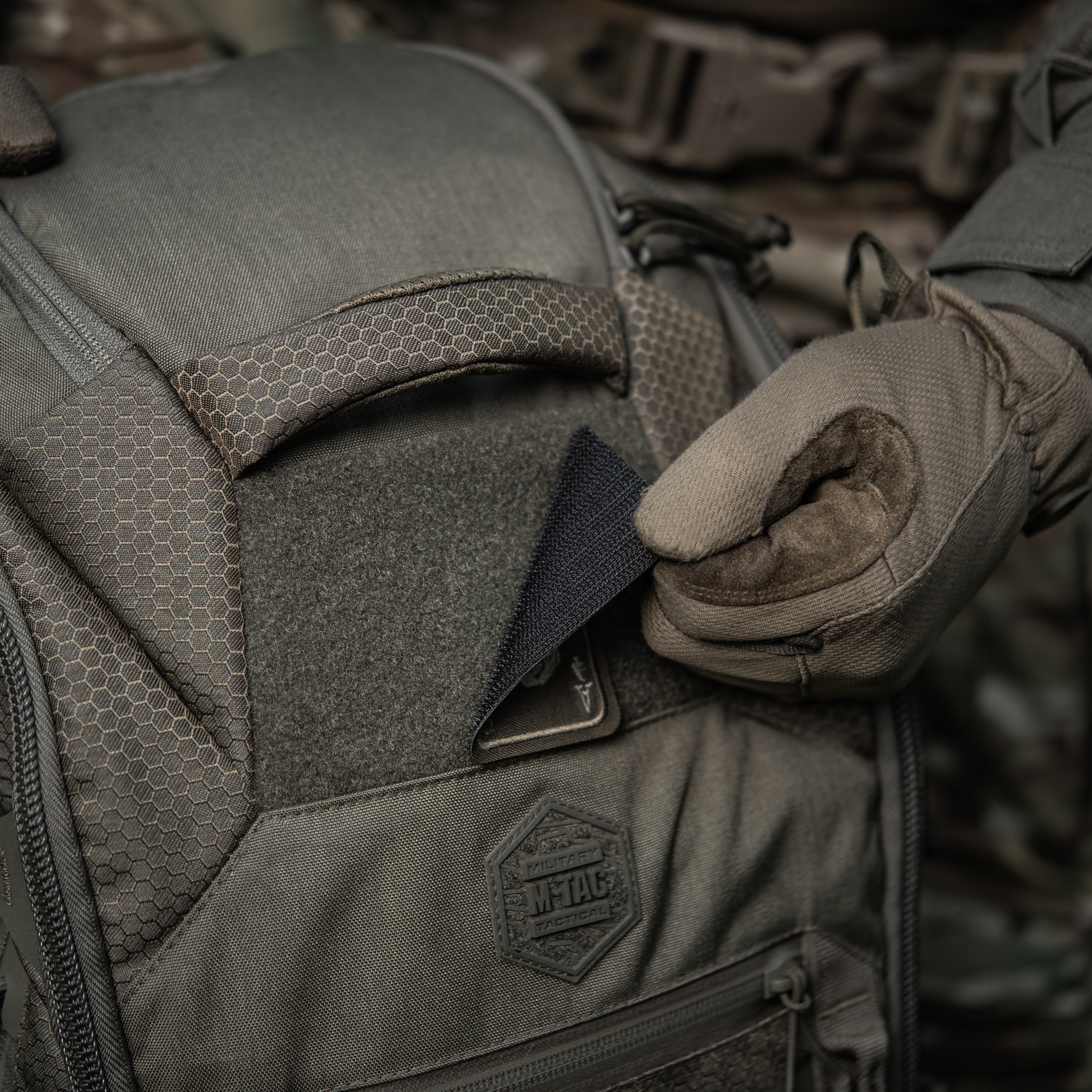 M-Tac нашивка Face of war (вишивка) Ranger Green — 10