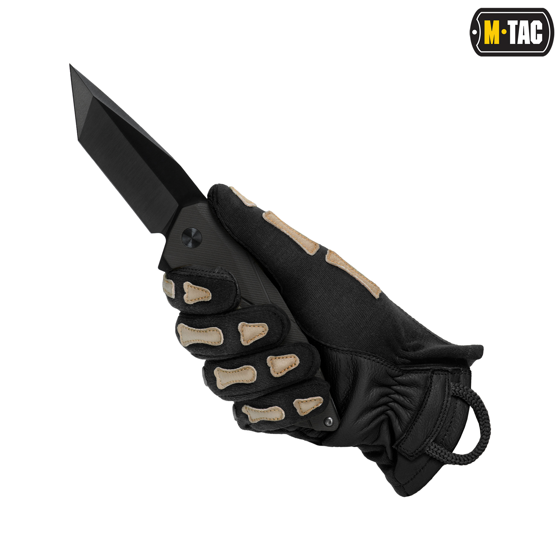 M-Tac перчатки Skeleton Nomex Black/Coyote — 5