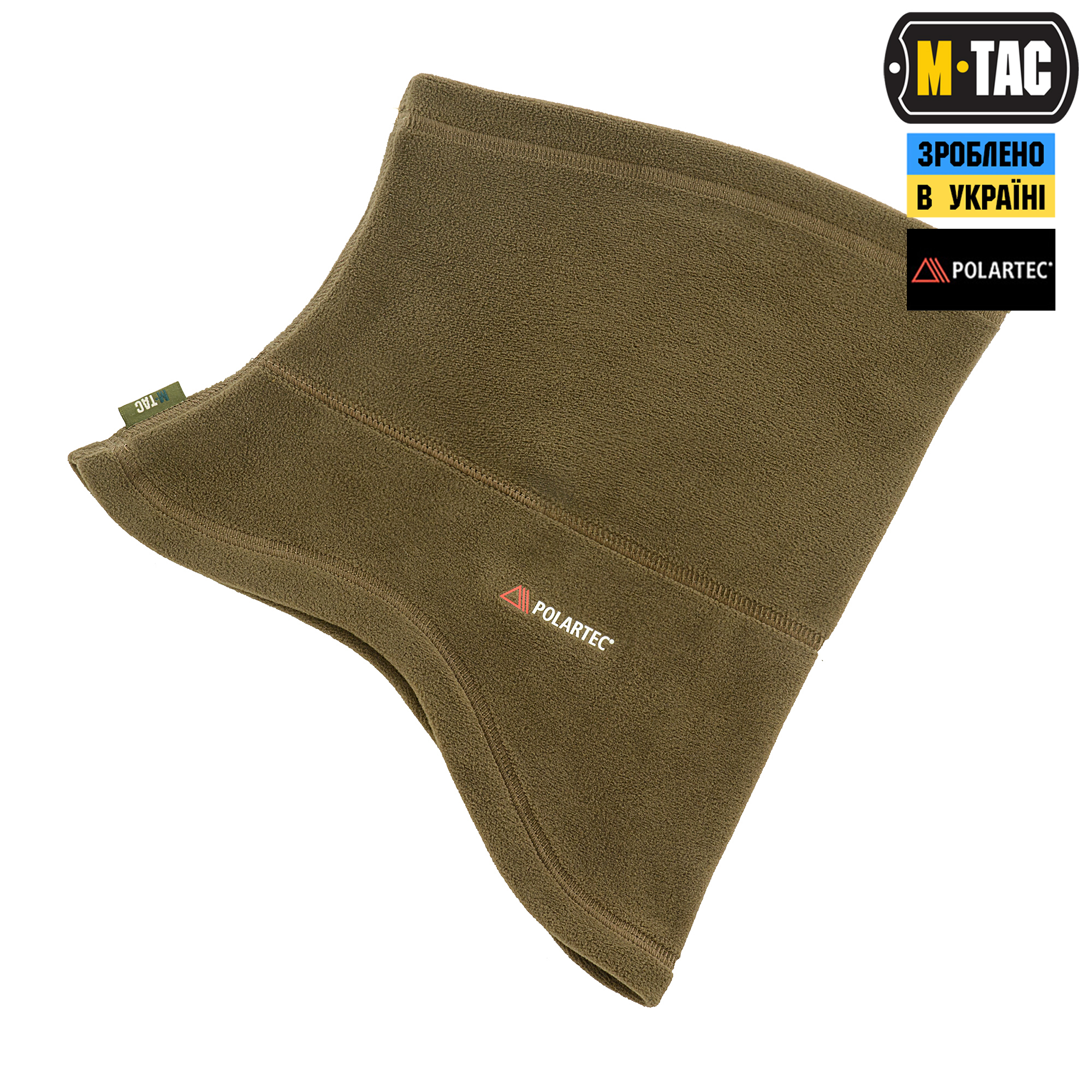 M-Tac шарф-труба анатомический Polartec Dark Olive — 4