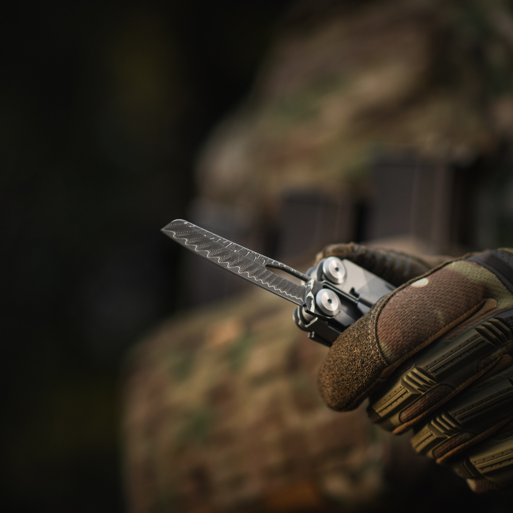 M-Tac мультитул Type 12 Steel/Damascus — 26