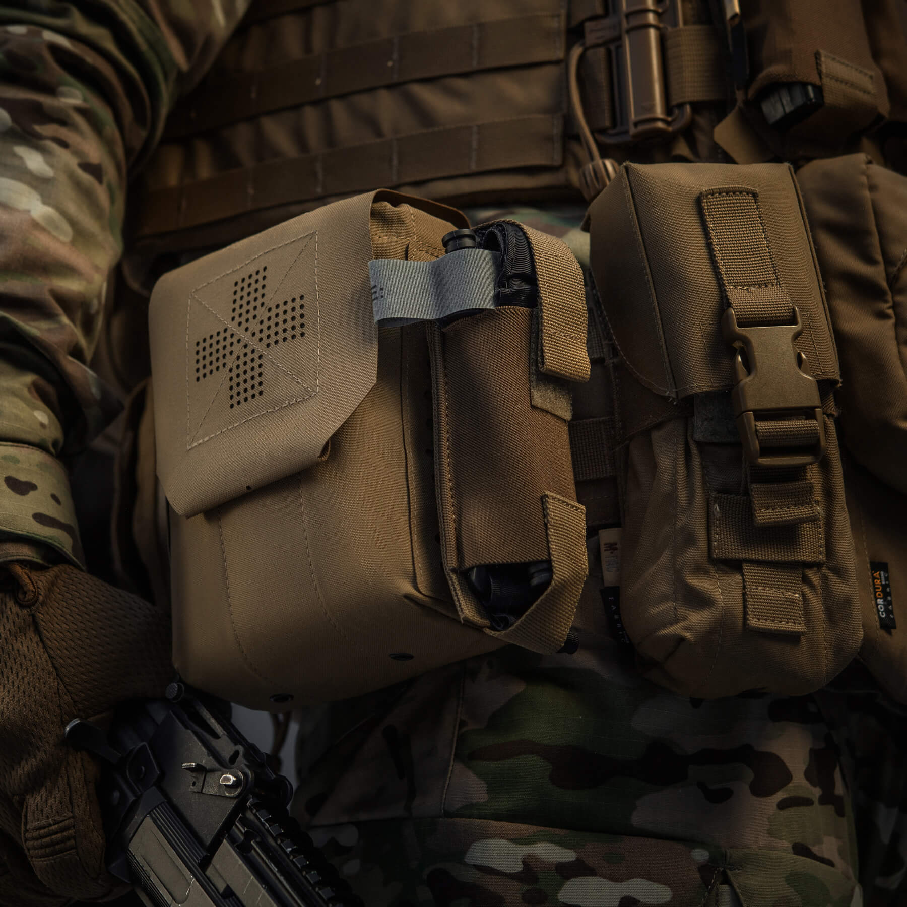 M-Tac подсумок медицинский вертикальный Large Gen.II Elite Coyote — 15