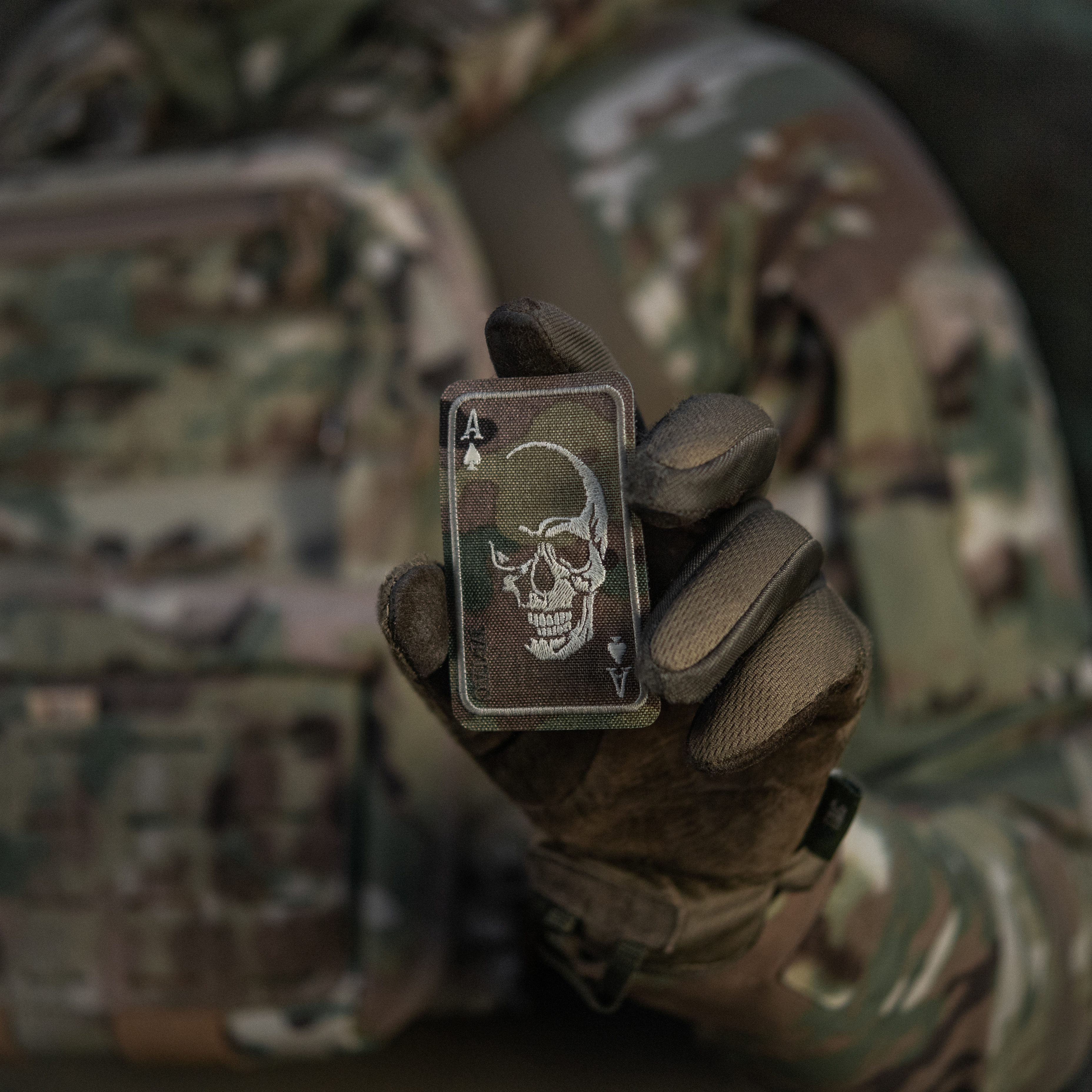 M-Tac нашивка Face of war (вишивка) Multicam — 9