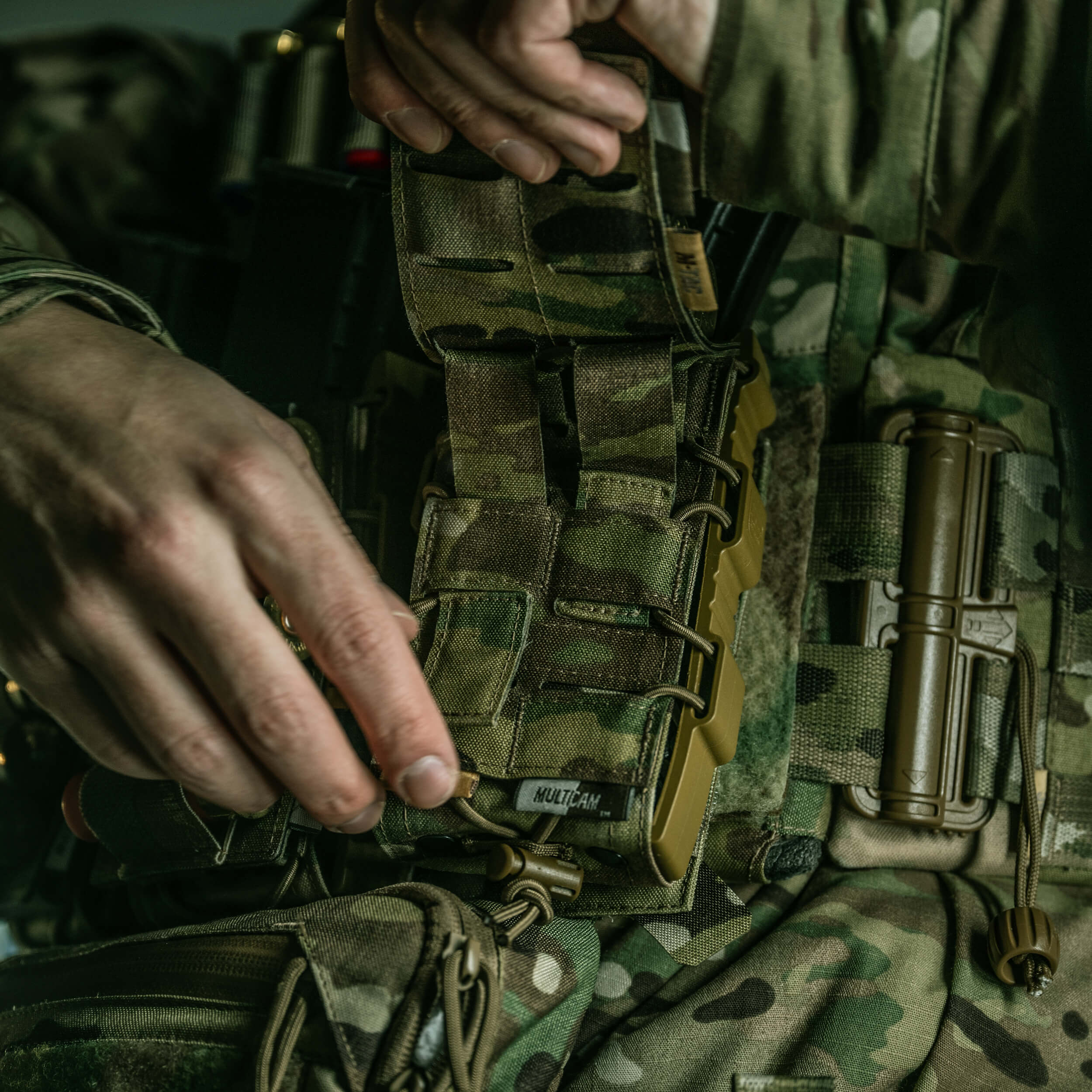 M-Tac подсумок для патронов 12 калибра Laser Cut Multicam — 26