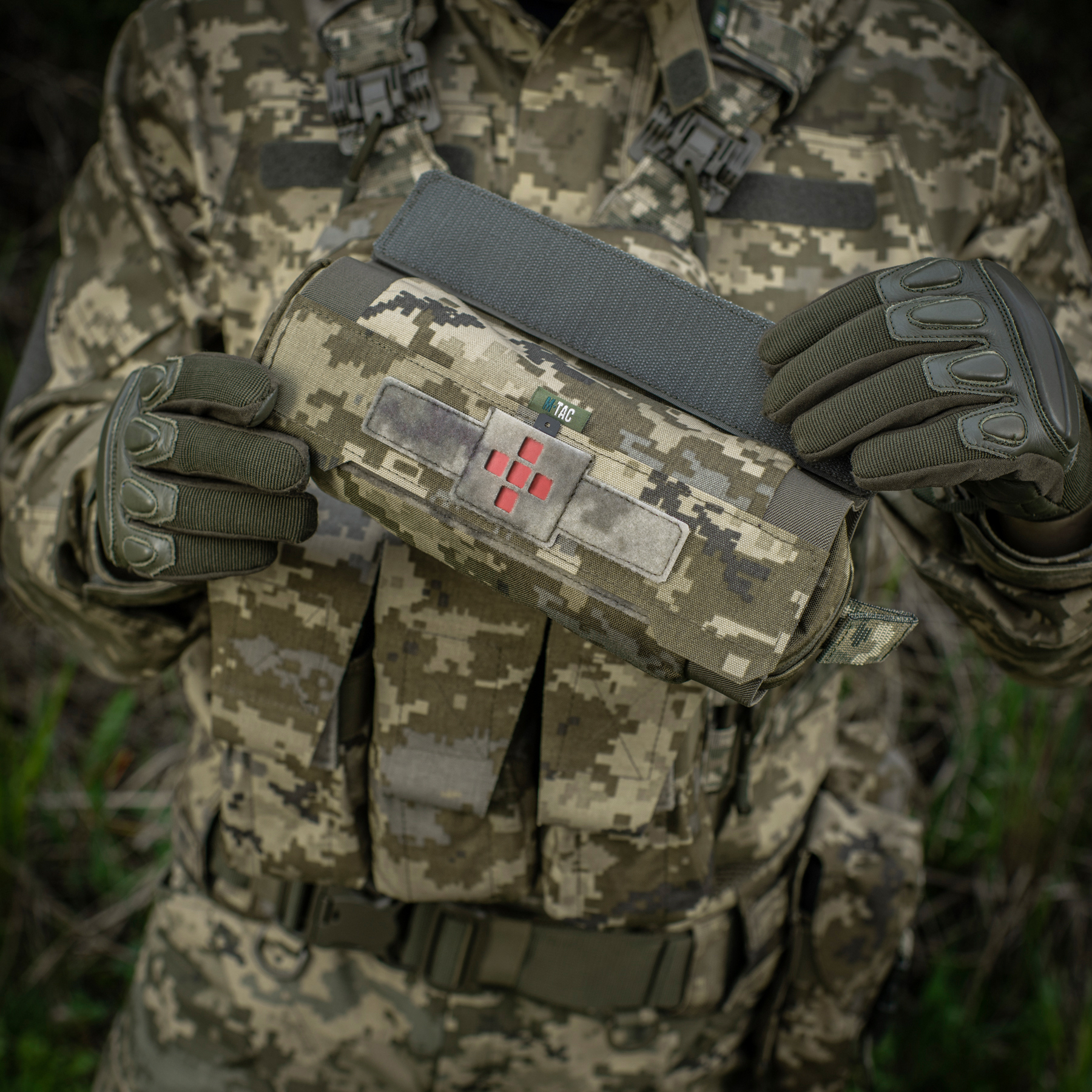 M-Tac подсумок медицинский горизонтальный ROLL Elite MM14 — 31