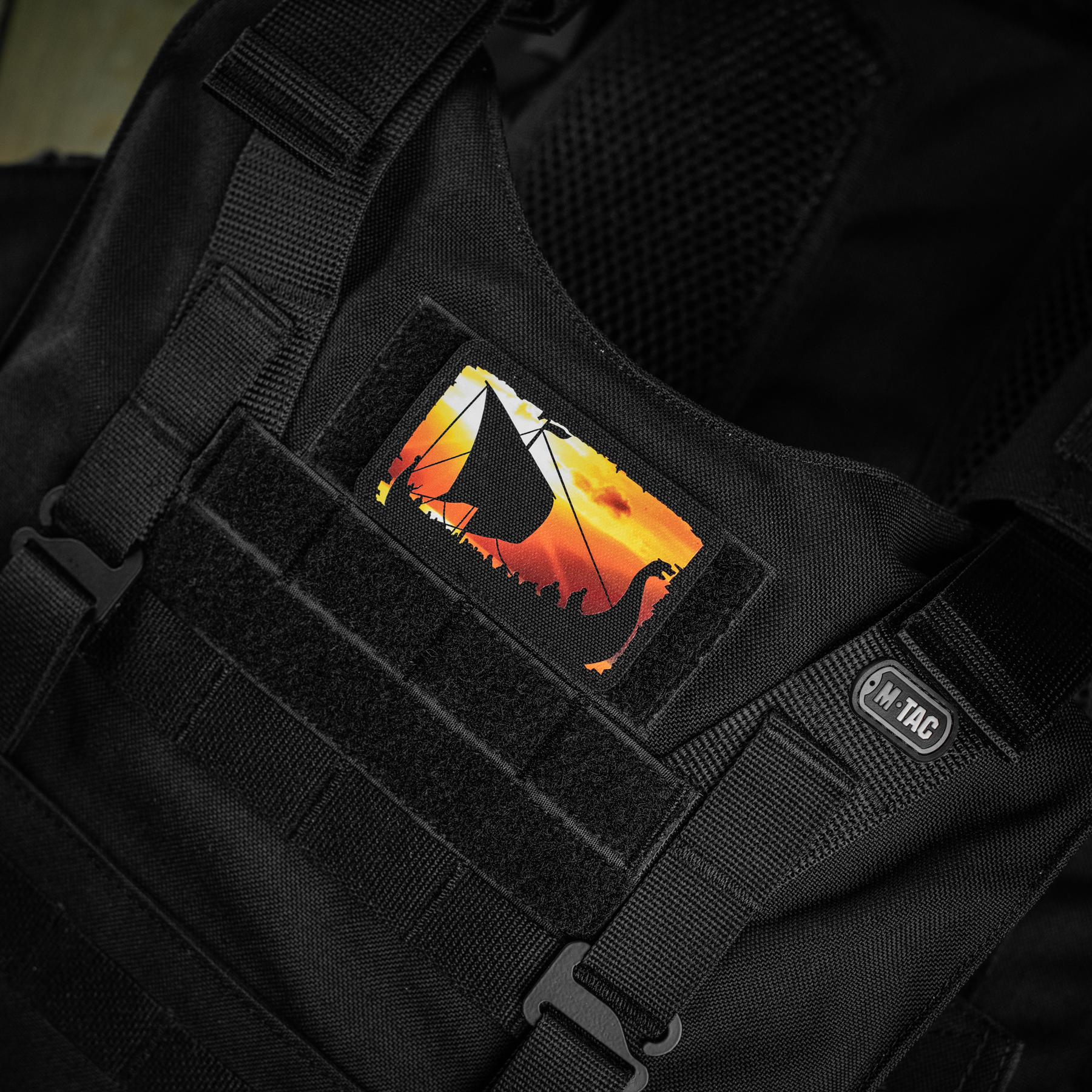 M-Tac нашивка Expedition (80х50 мм) Black — 5