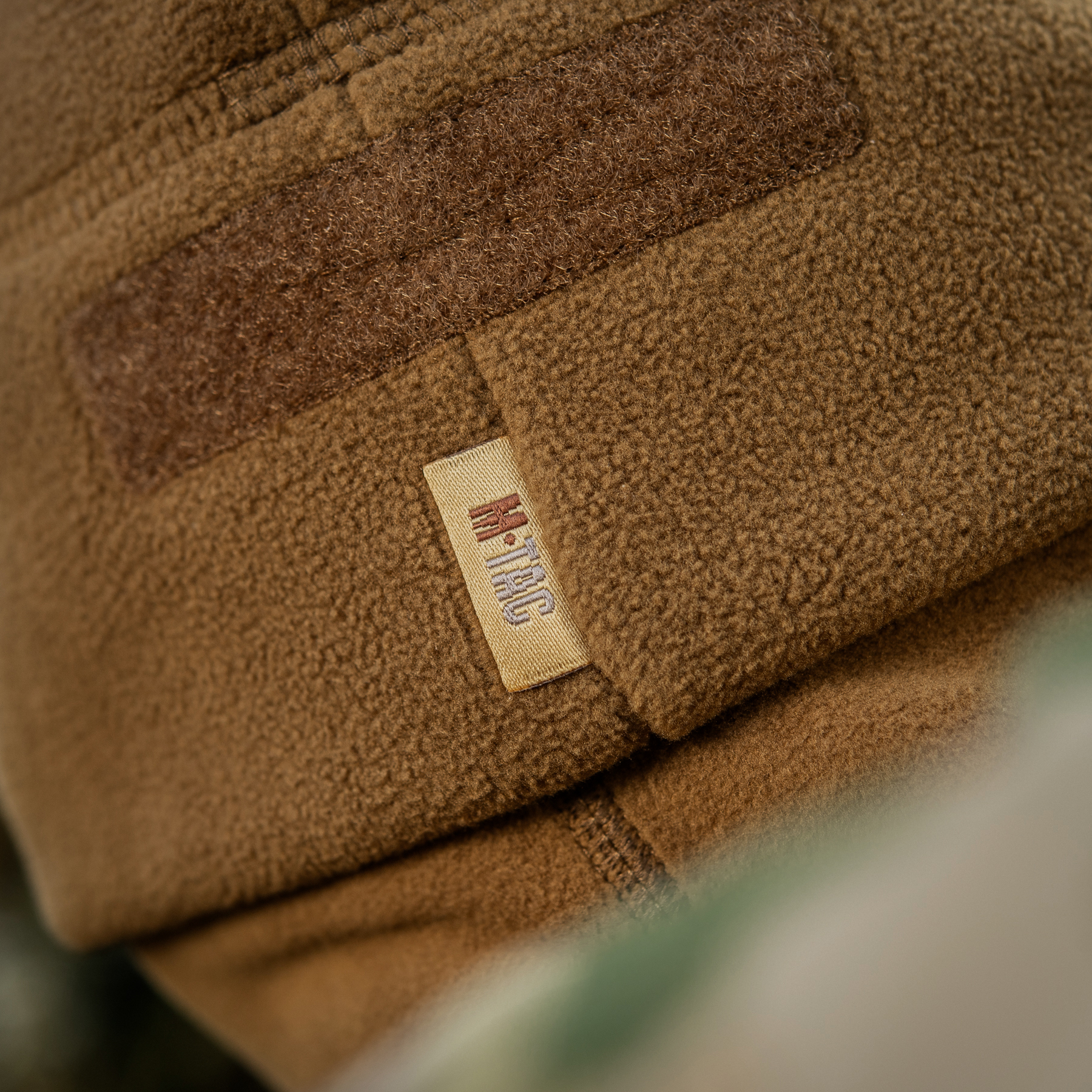 M-Tac шапка Watch Cap Elite флис (320г/м2) с липучкой Coyote Brown — 15