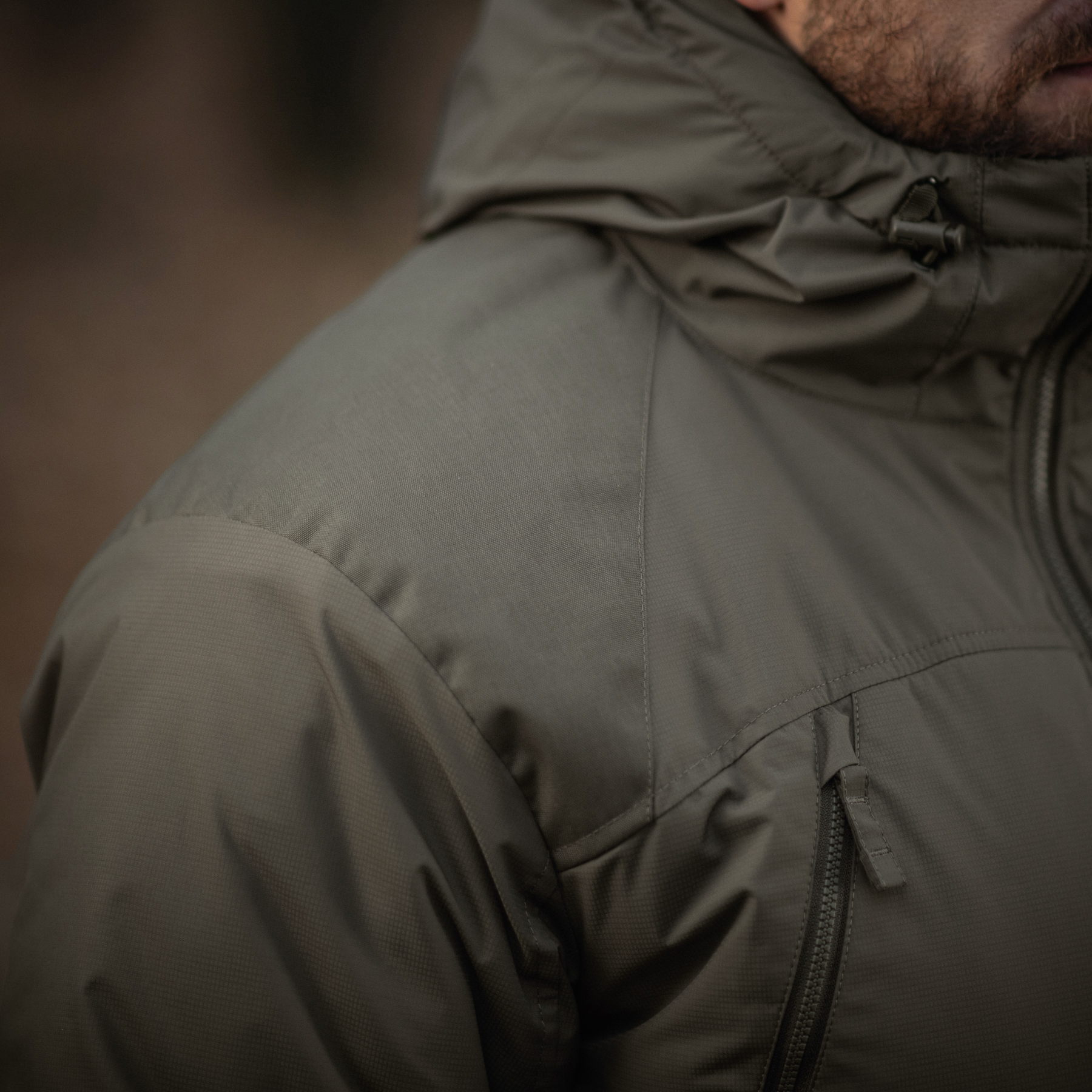 M-Tac куртка зимняя Alpha Basic Primaloft Dark Olive — 24