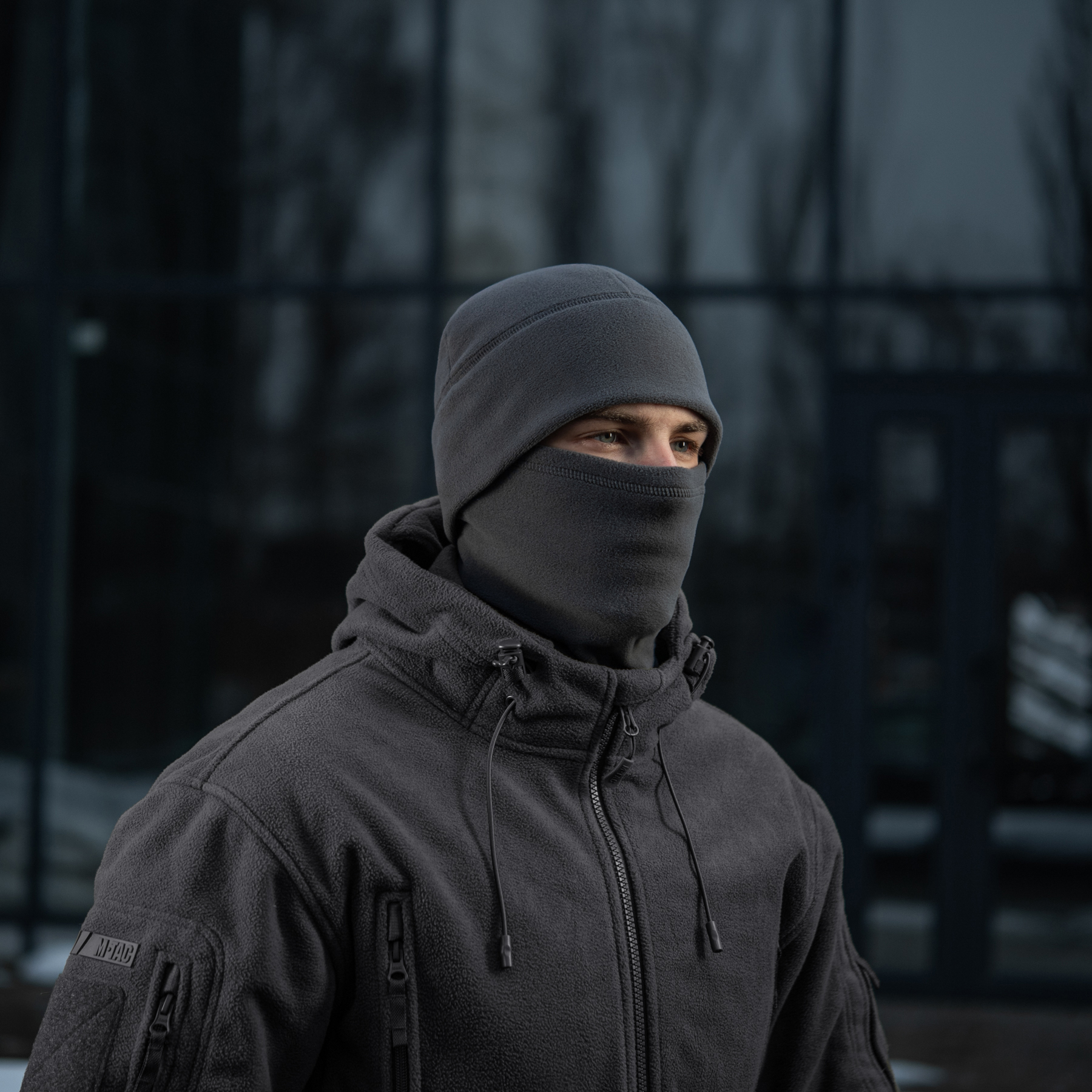 M-Tac шапка Watch Cap флис Light Polartec Dark Grey — 13