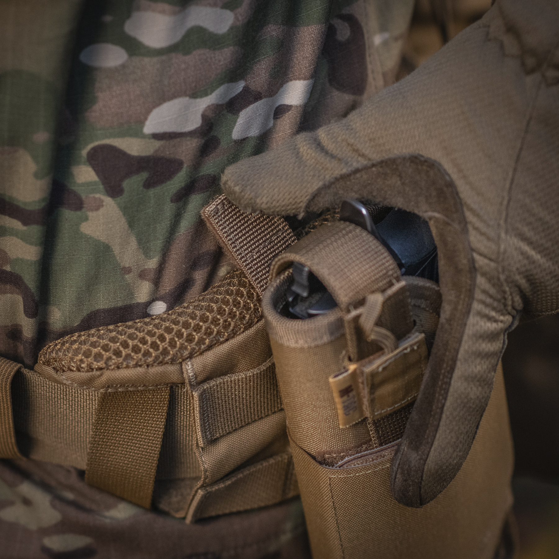 M-Tac кобура универсальная Elite Left Coyote — 14