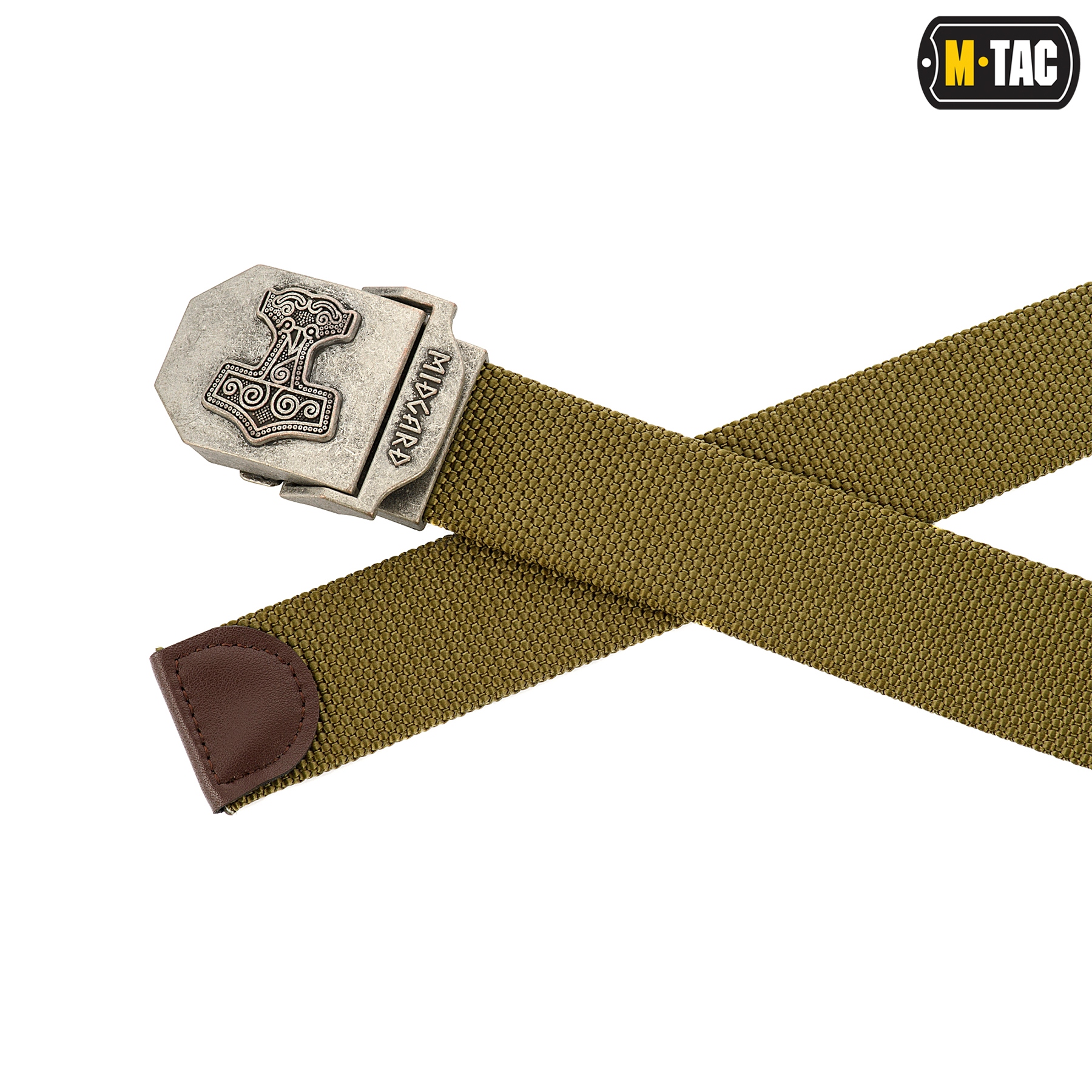 M-Tac ремень Молот Тора Olive — 4