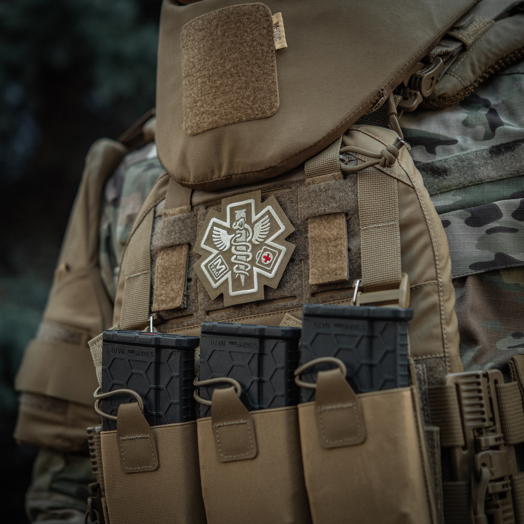 M-Tac нашивка Paramedic (вышивка) Coyote — 4