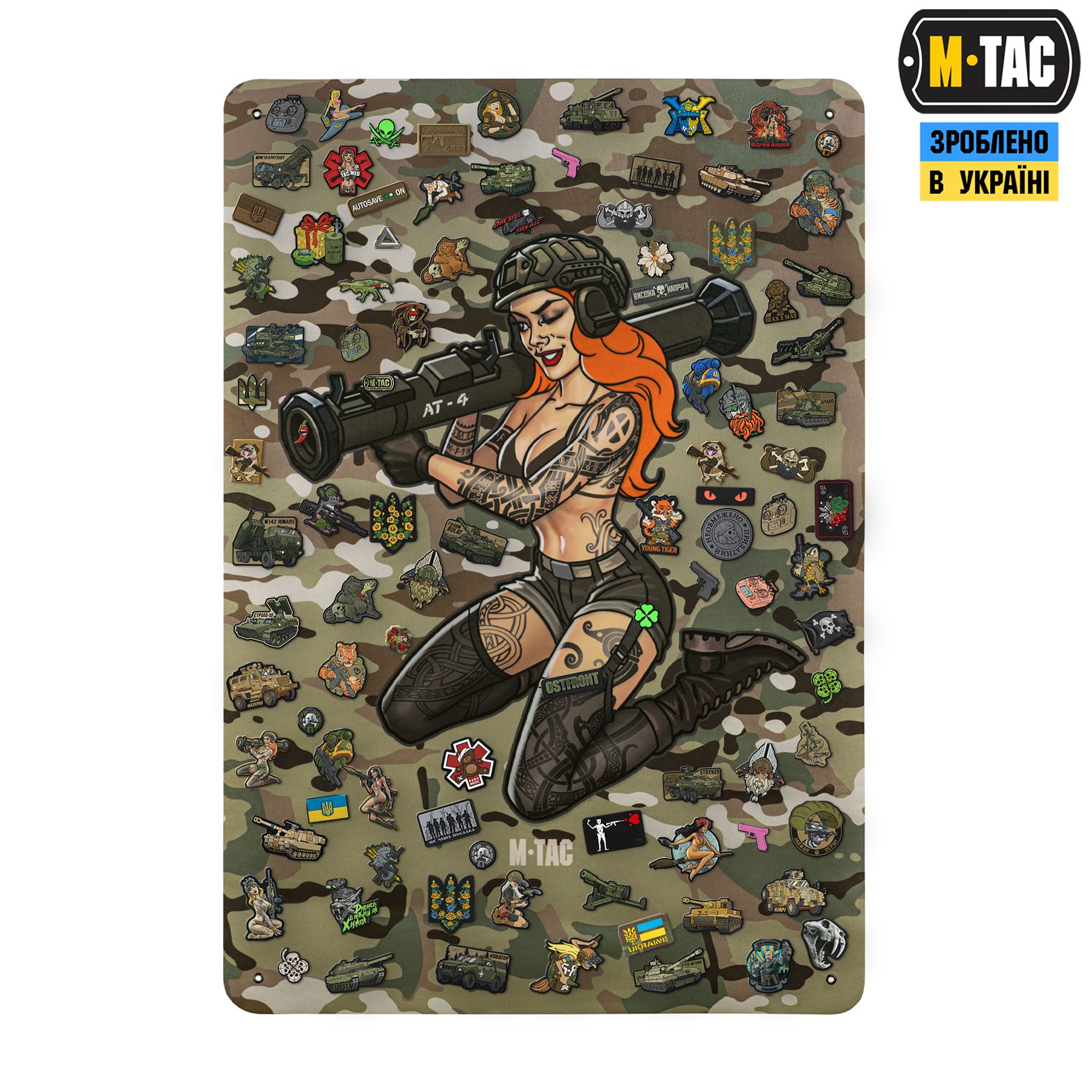M-Tac панель для нашивок girl AT-4 900x1300 MC — 2