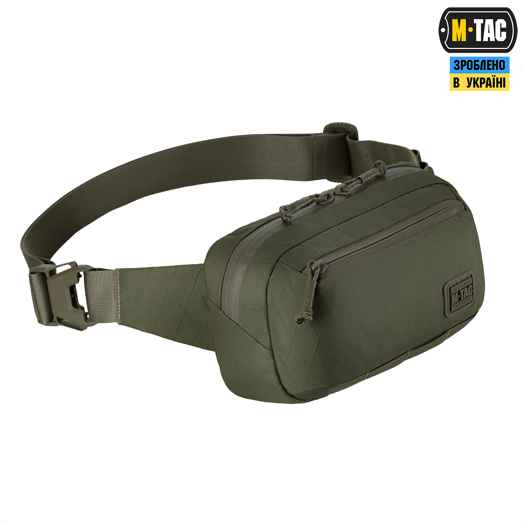 M-Tac сумка City Waist Bag X-Pac Elite Ranger Green — 4